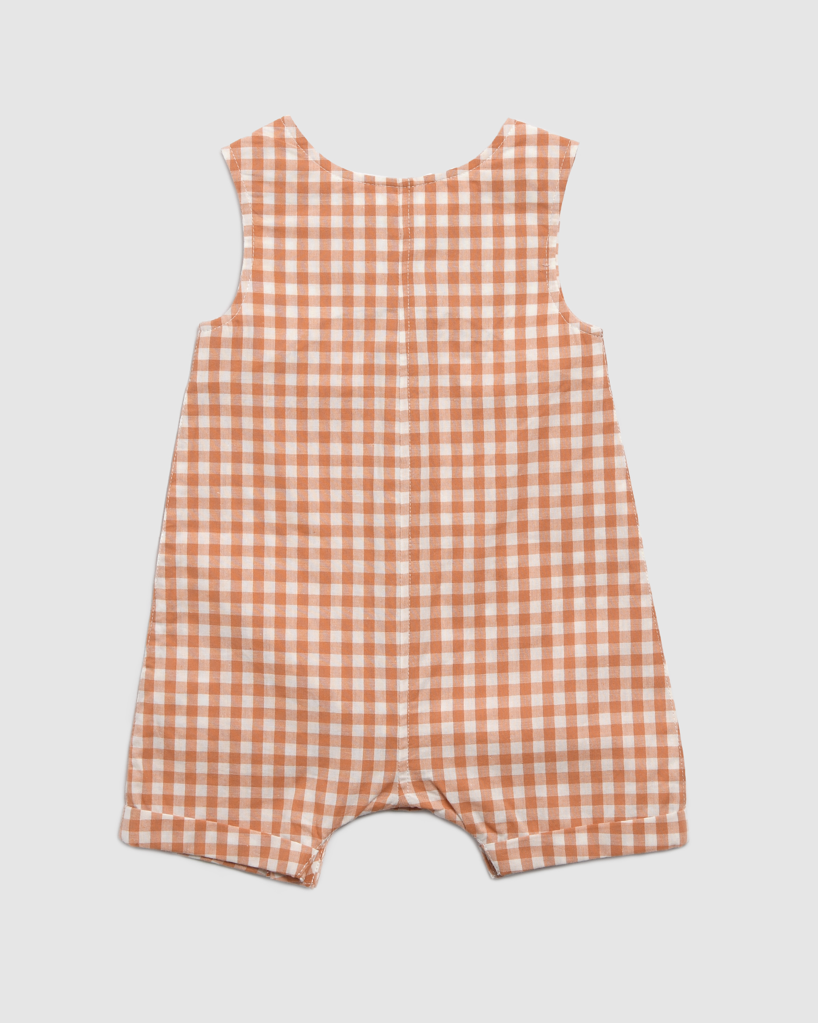 Garry Gingham Cotton Romper
