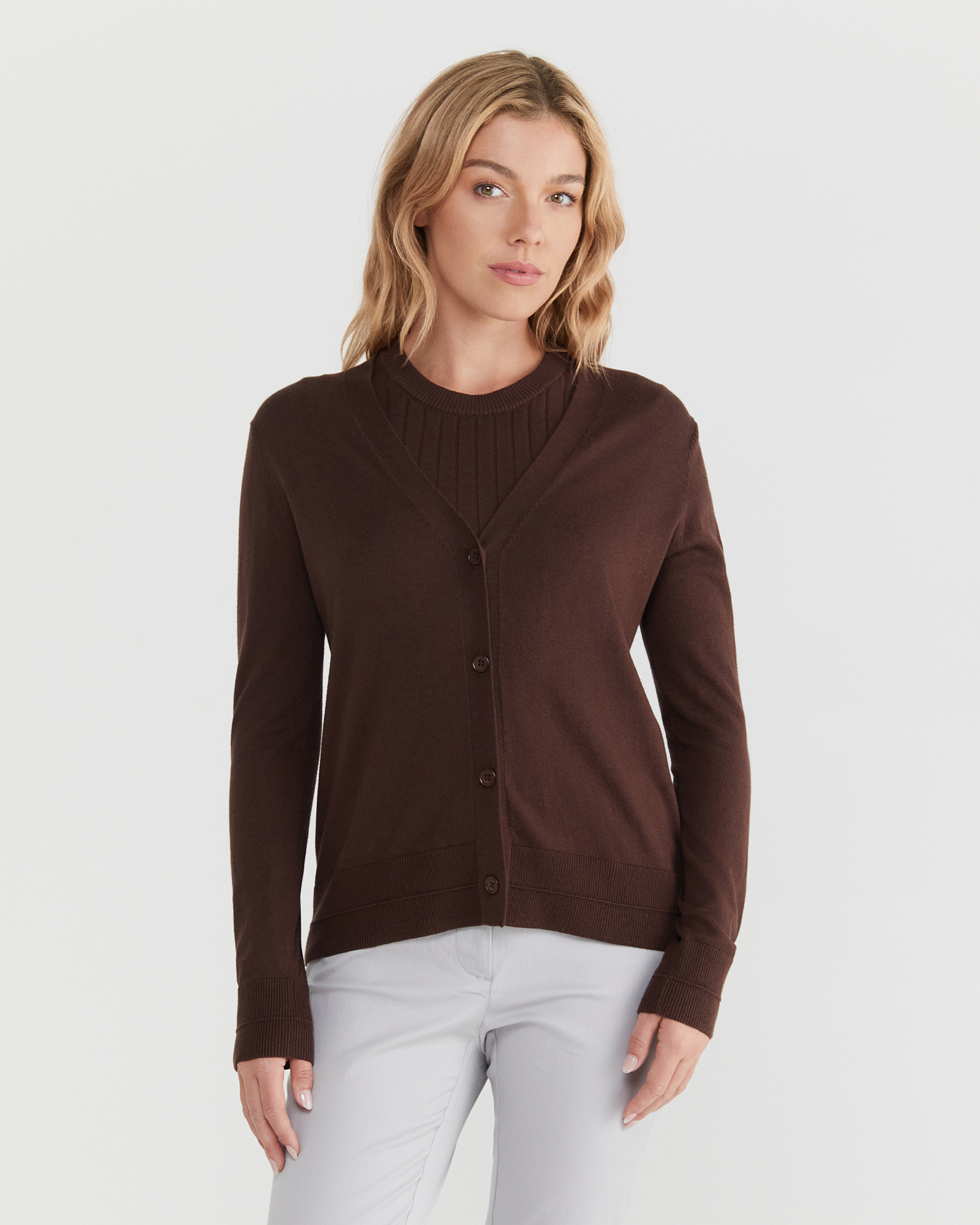 Alphine Silk Blend Cardi