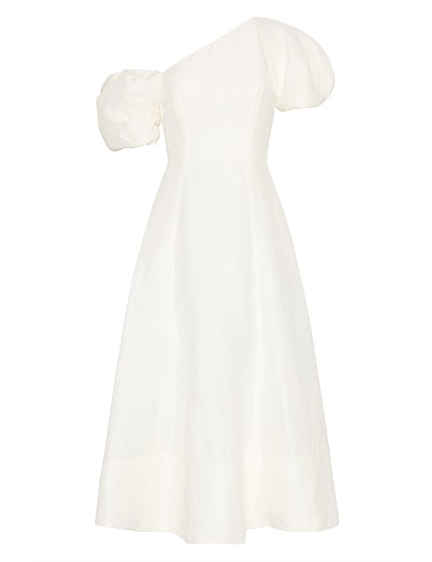 ARISTA TULIP SLEEVE MIDI DRESS