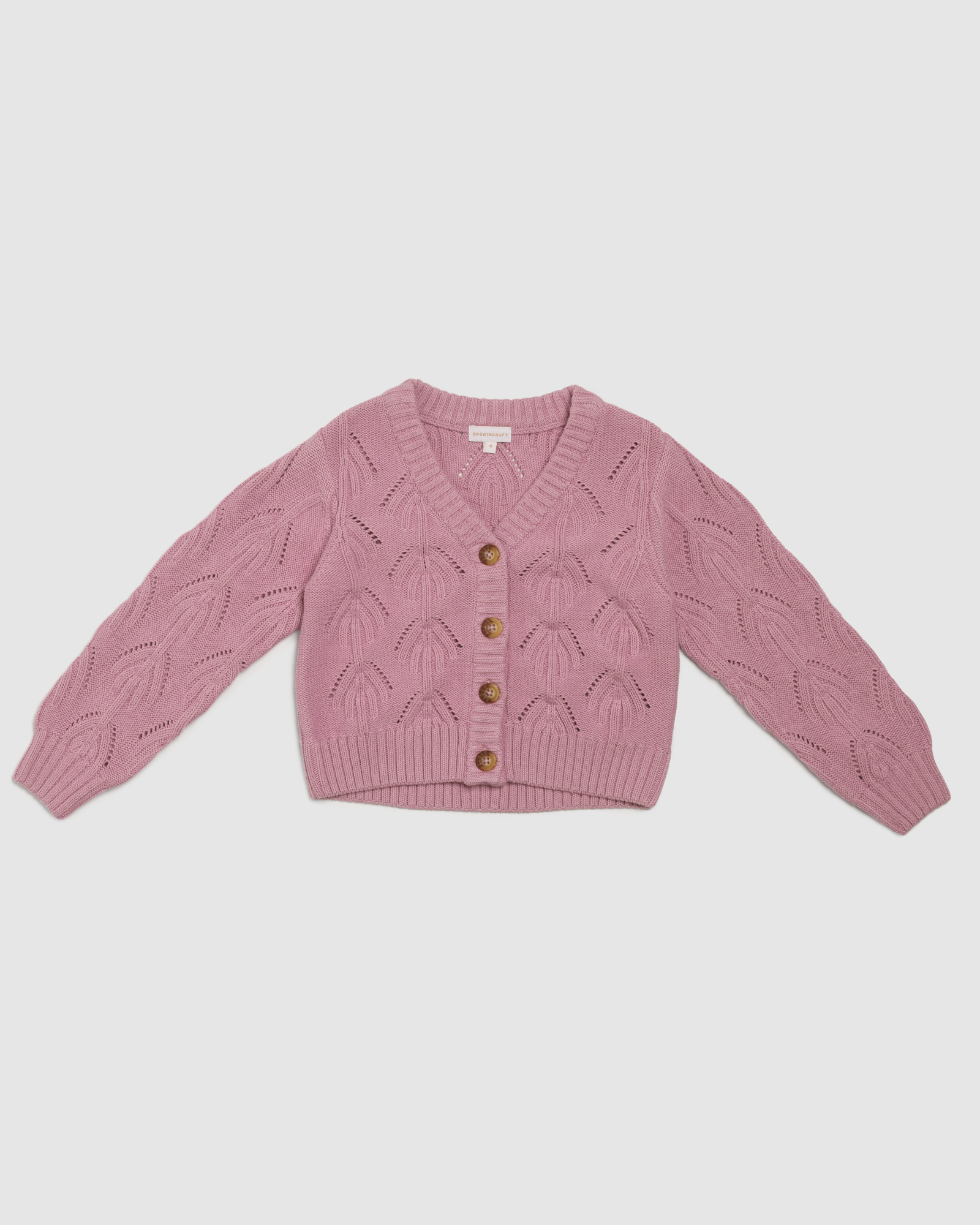 Fay Cotton Knit Cardigan