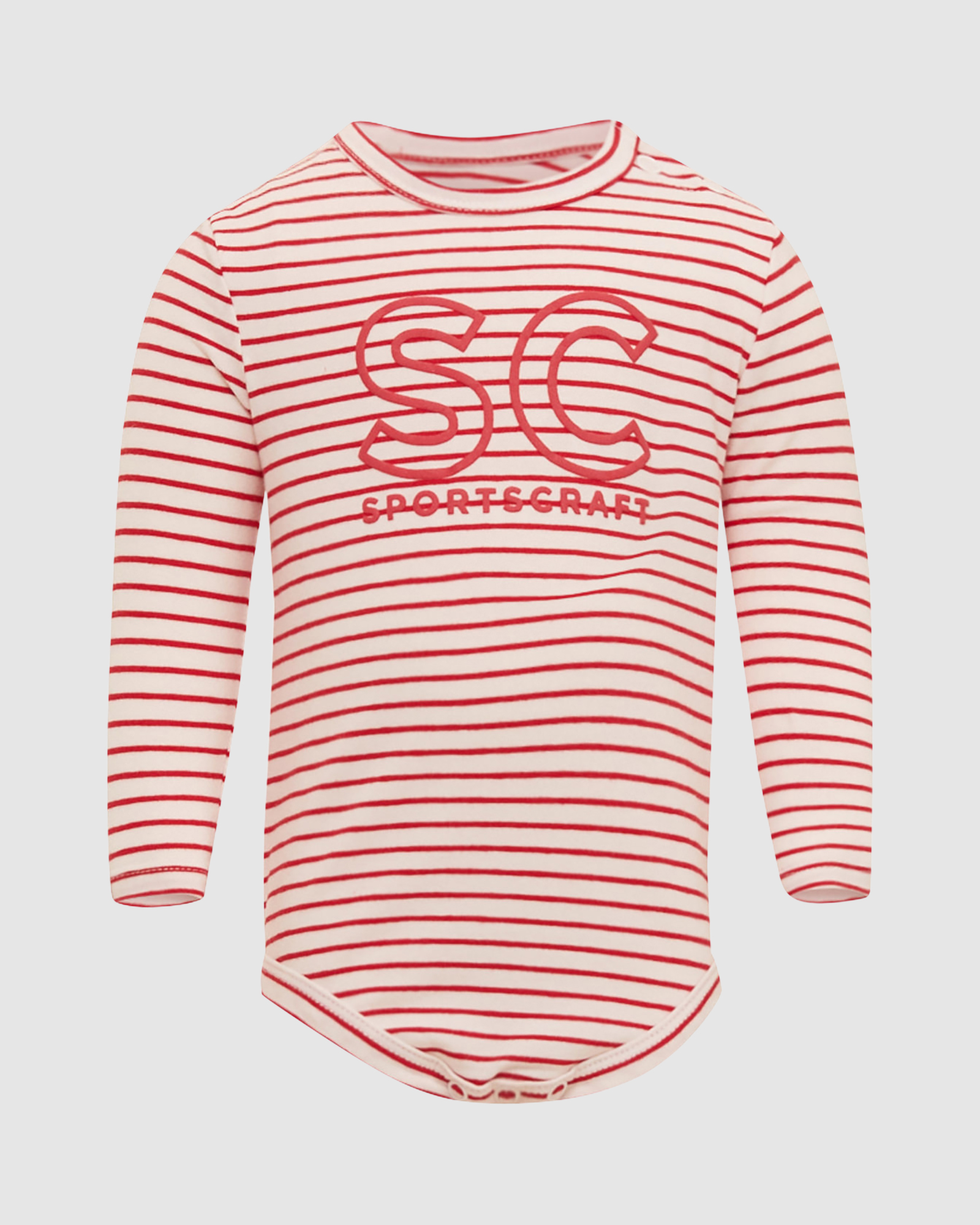 Logo Stripe Baby Bodysuit