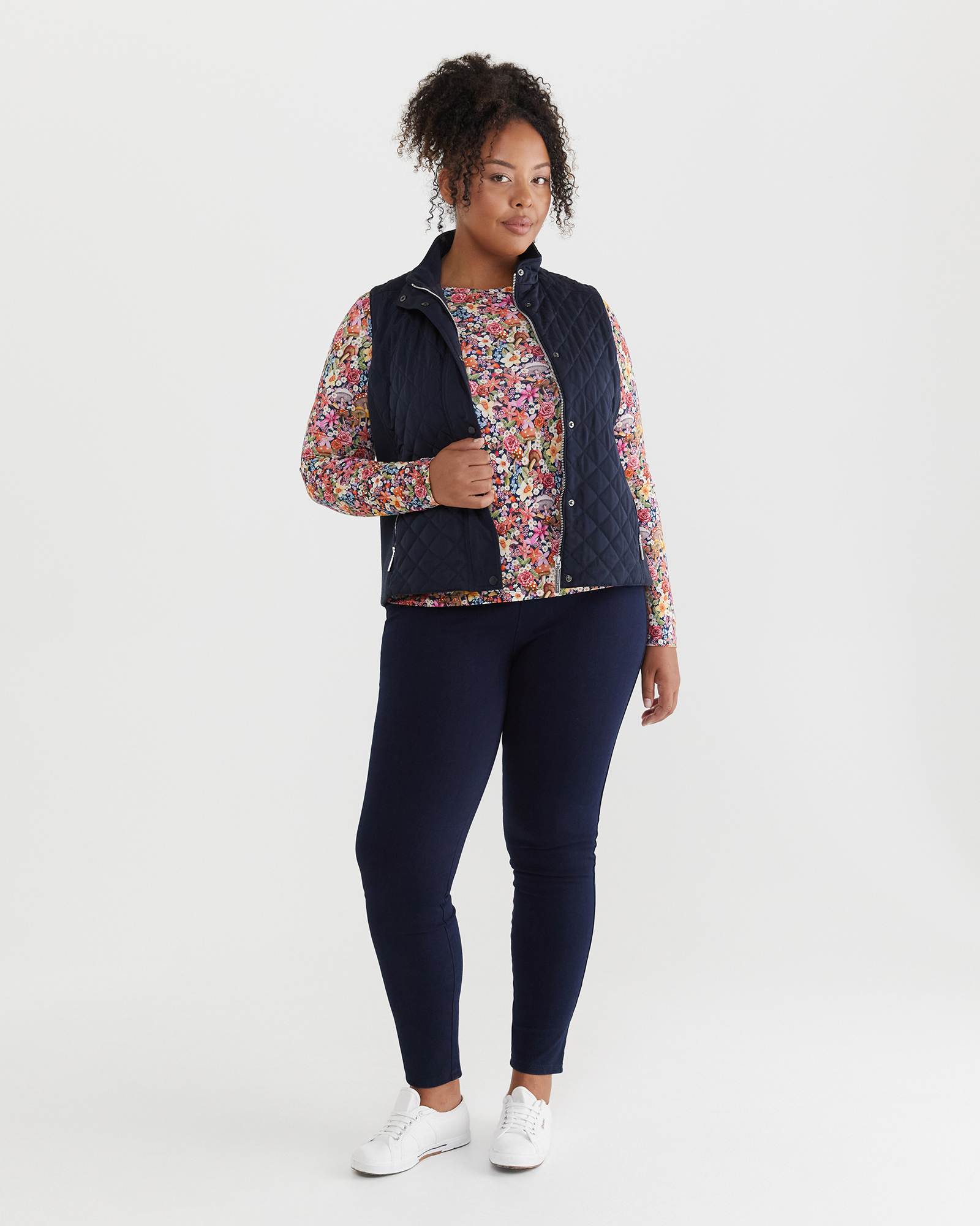 Felicity Denim Pull On Pant