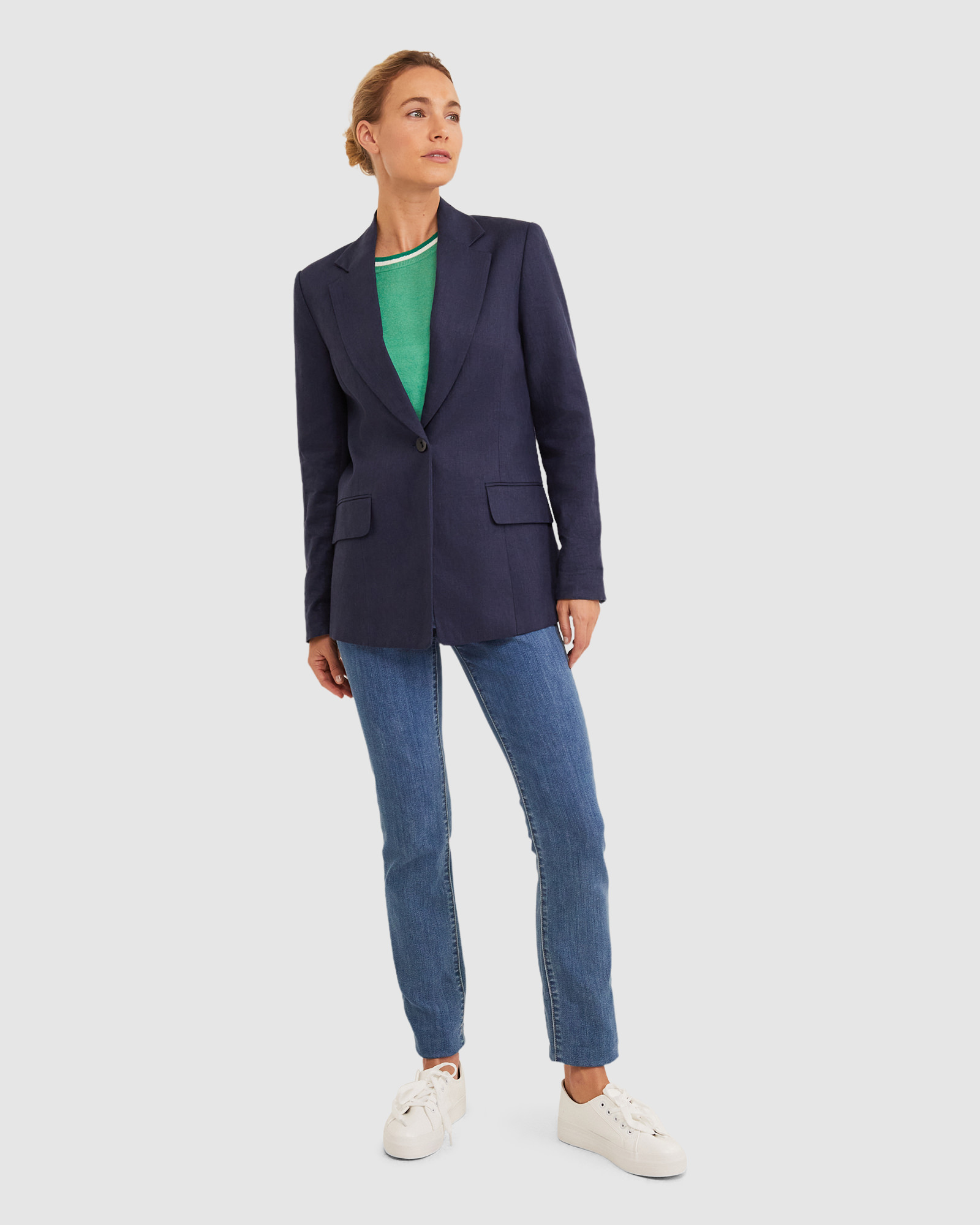 Freya Linen Blazer