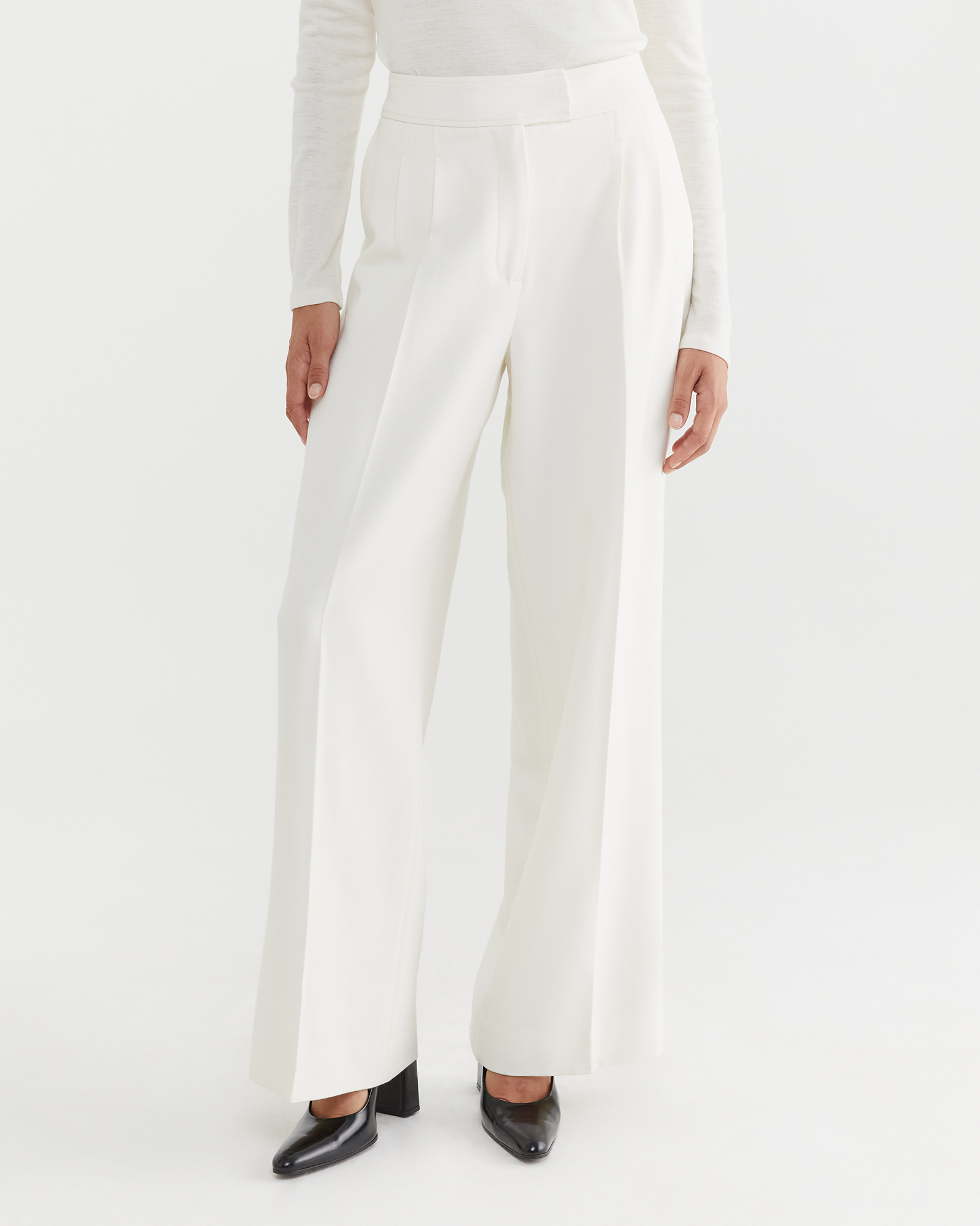 Frankie Twill Wide Leg Pant
