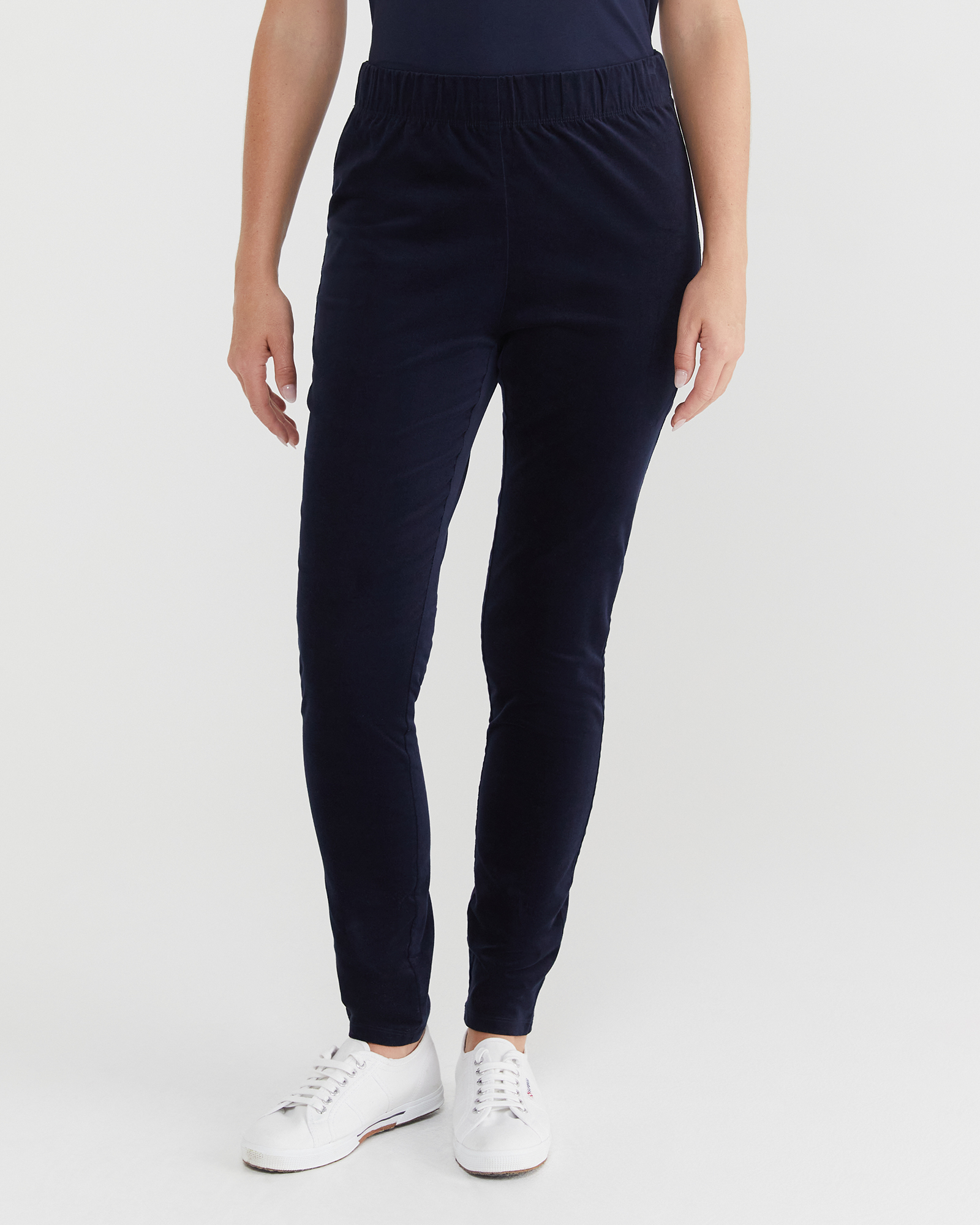 Felicity Velvet Pull On Pant