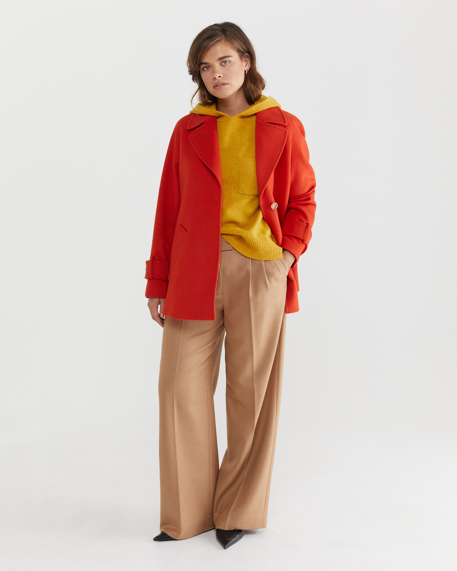 Frankie Twill Wide Leg Pant