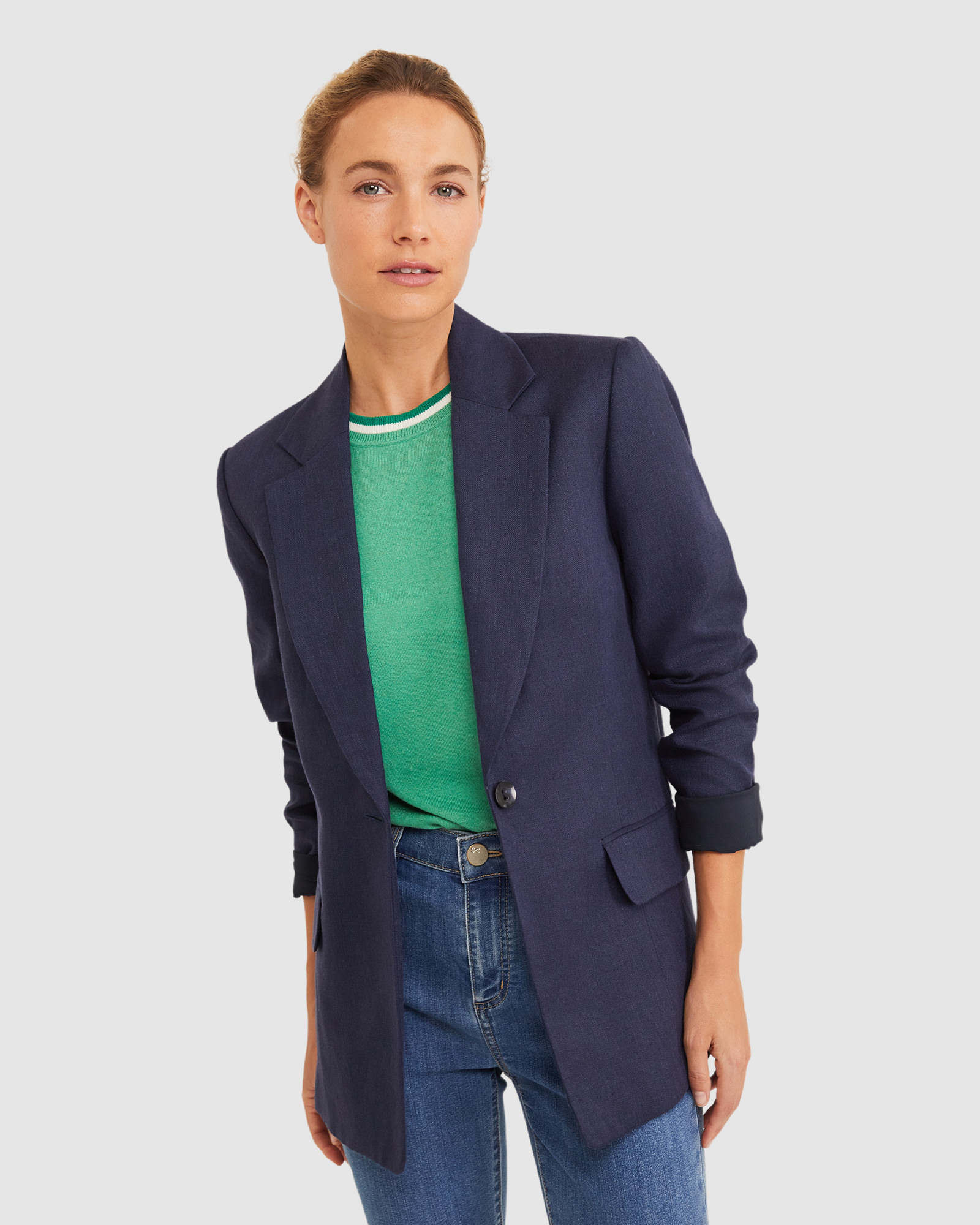 Freya Linen Blazer
