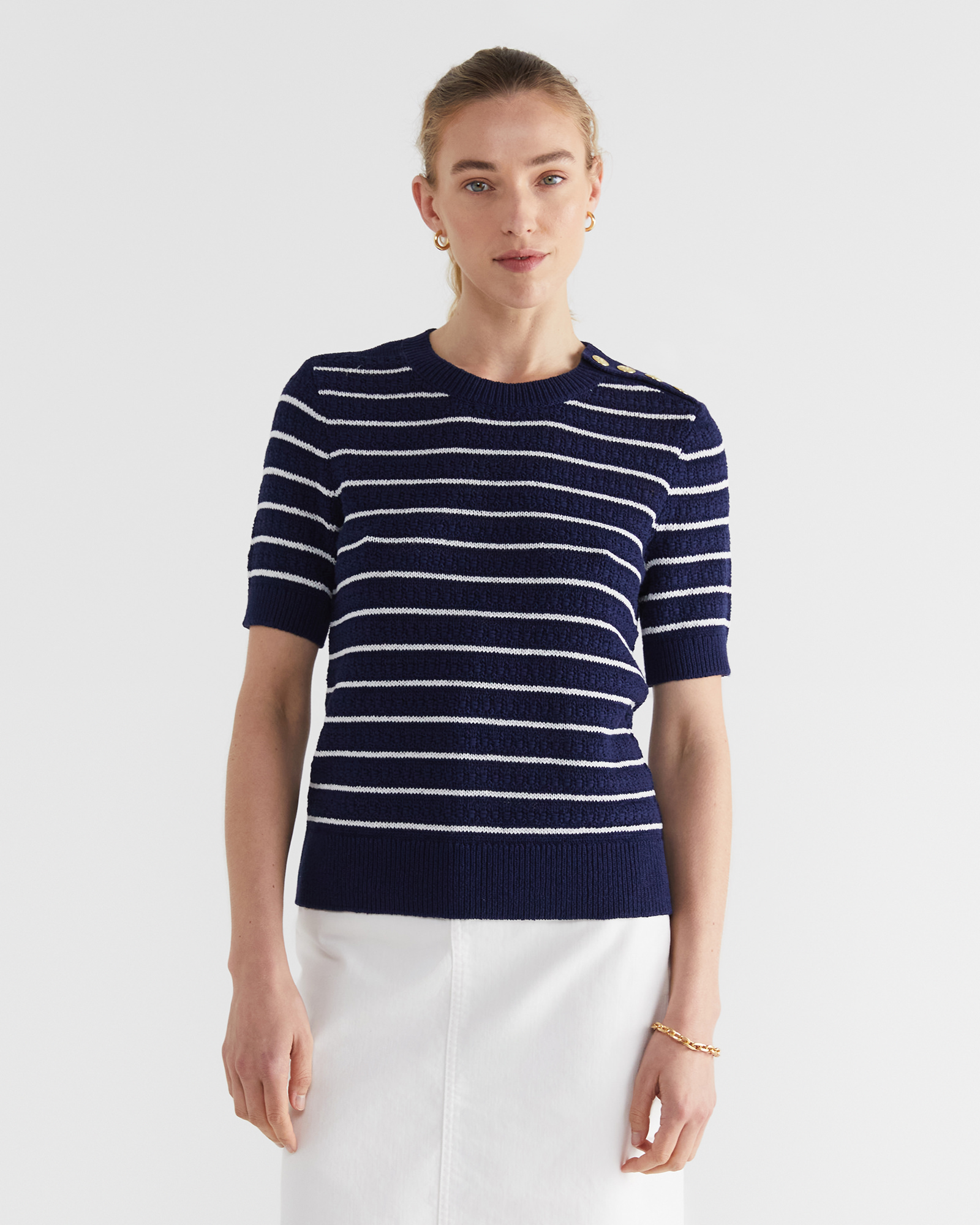 Josie Tape Yarn Nautical Knit