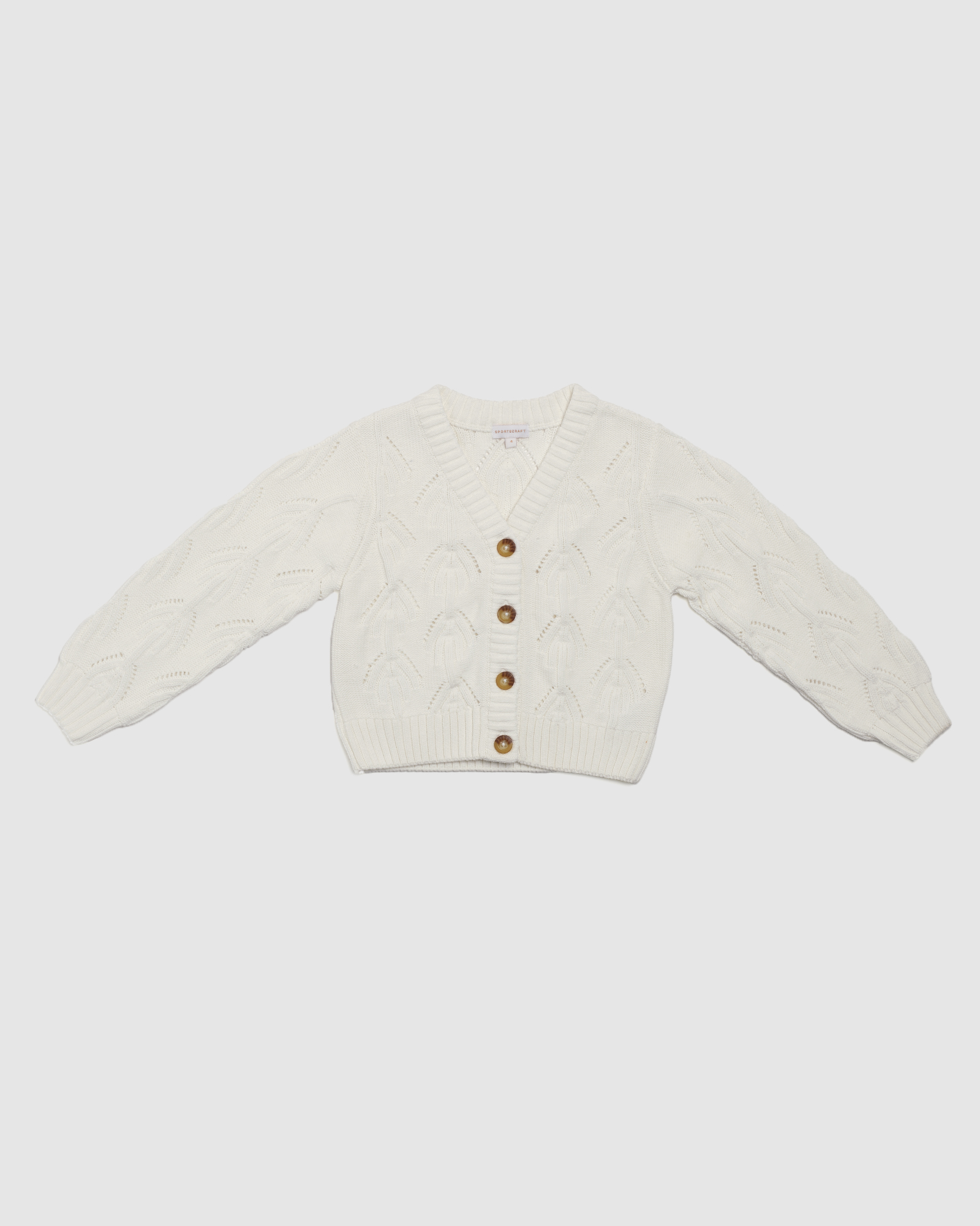 Fay Cotton Knit Cardigan
