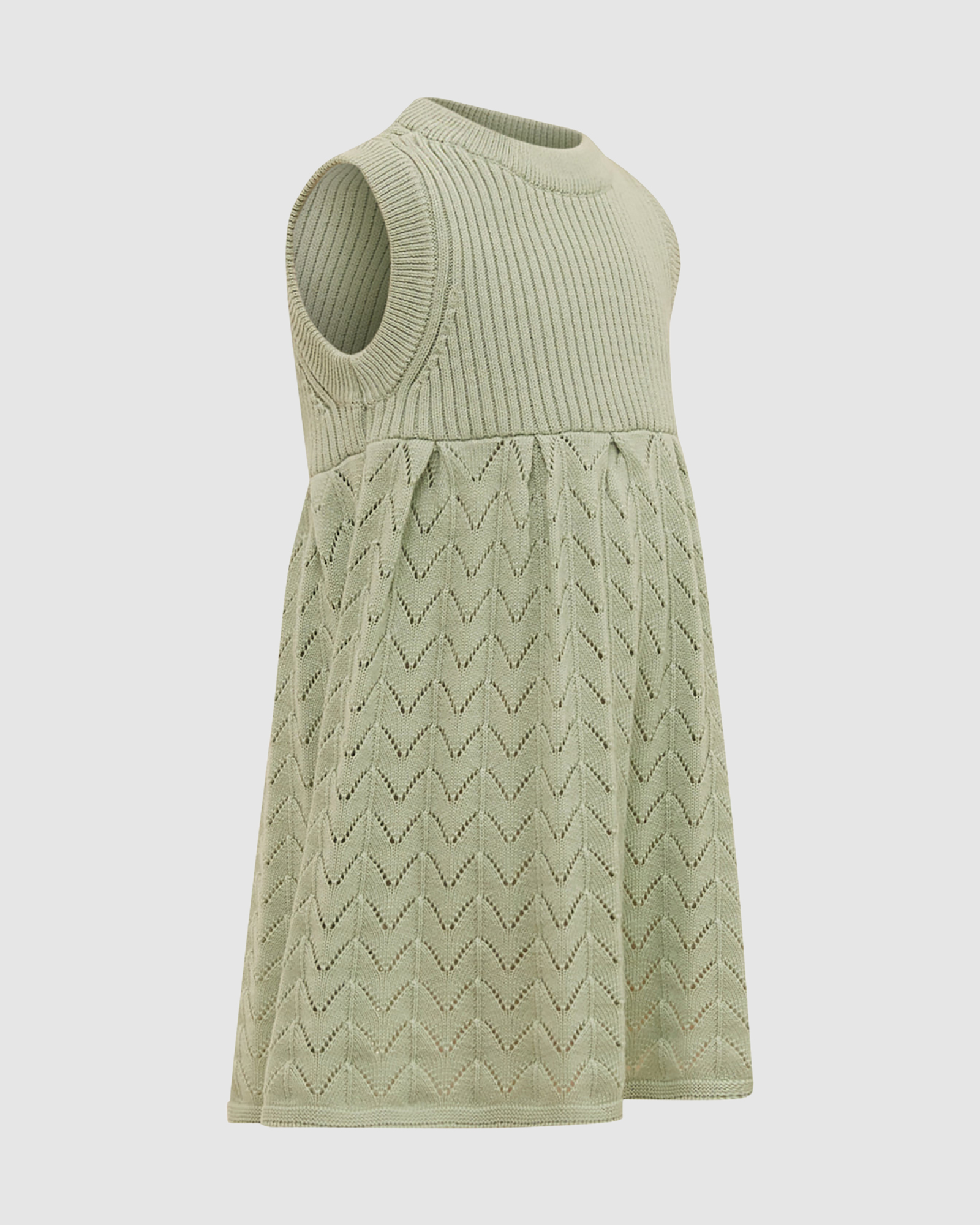 Prue Pointelle Knit Baby Dress
