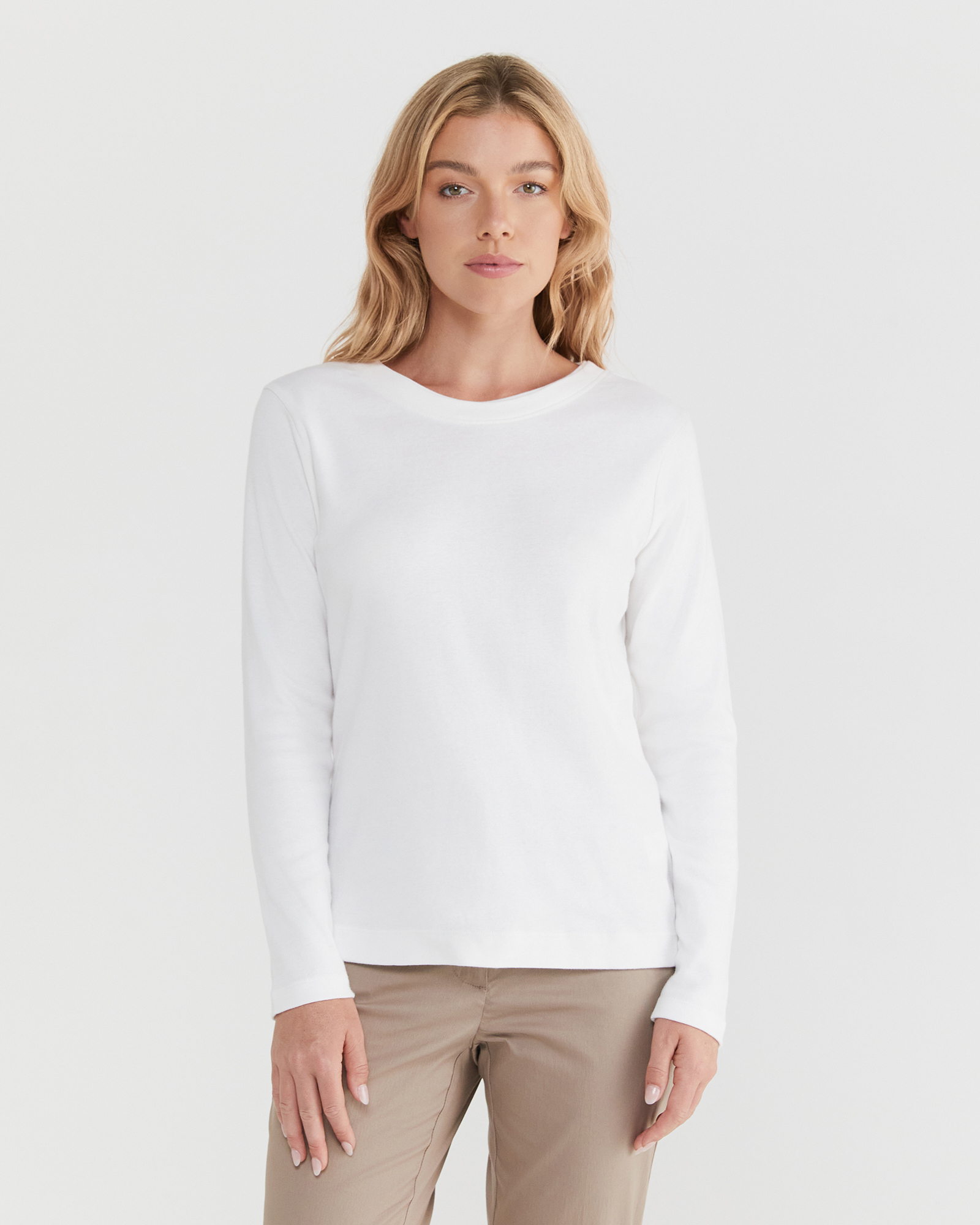 Heidi Long Sleeve Rib Tee