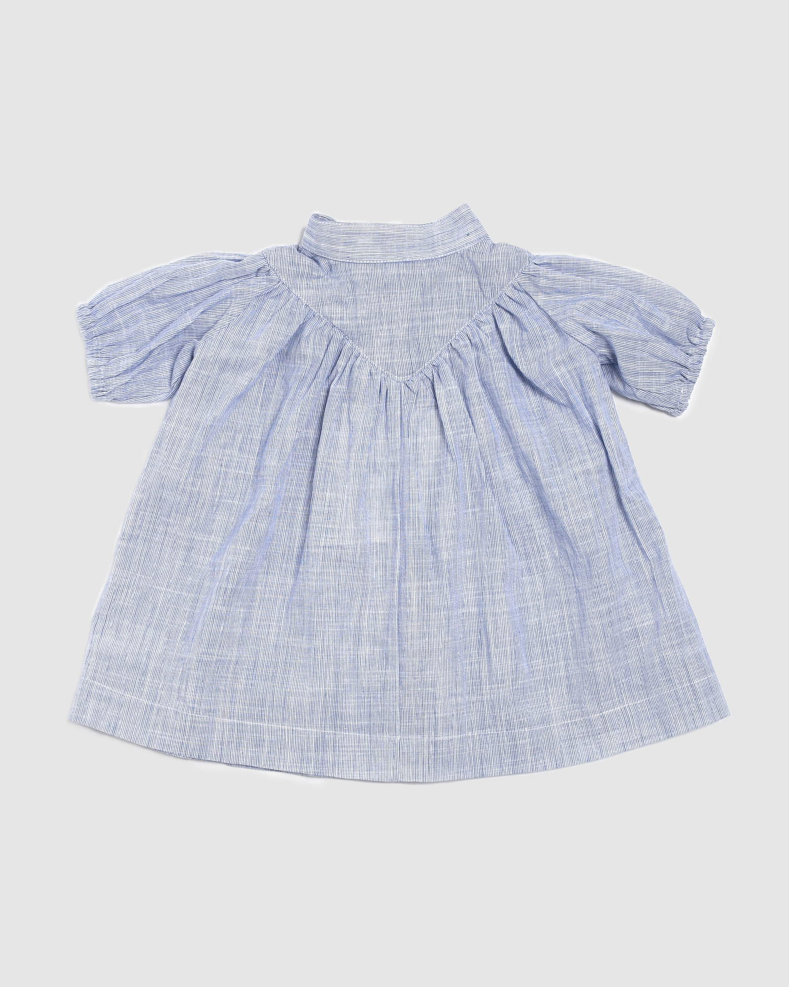 Mila Stripe Button Baby Dress