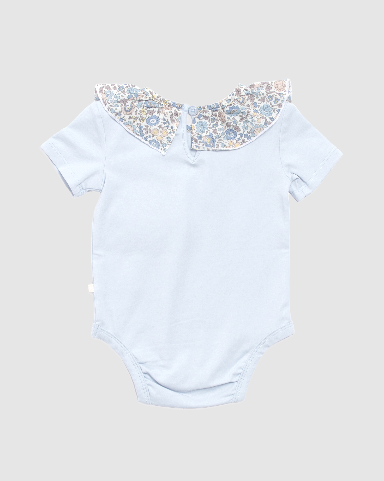 D'Anjo Liberty Short Sleeve Baby Bodysuit