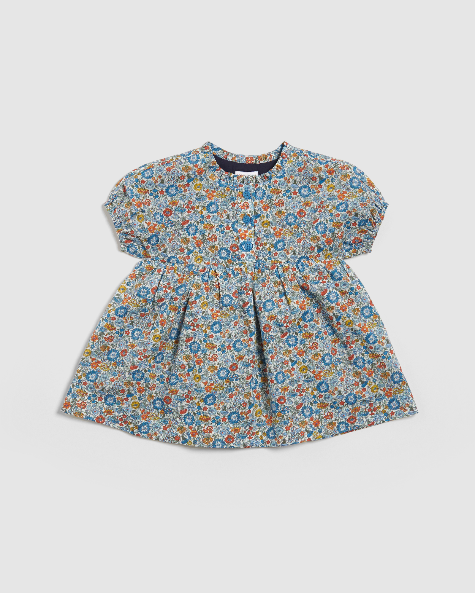May Liberty Cotton Baby Dress