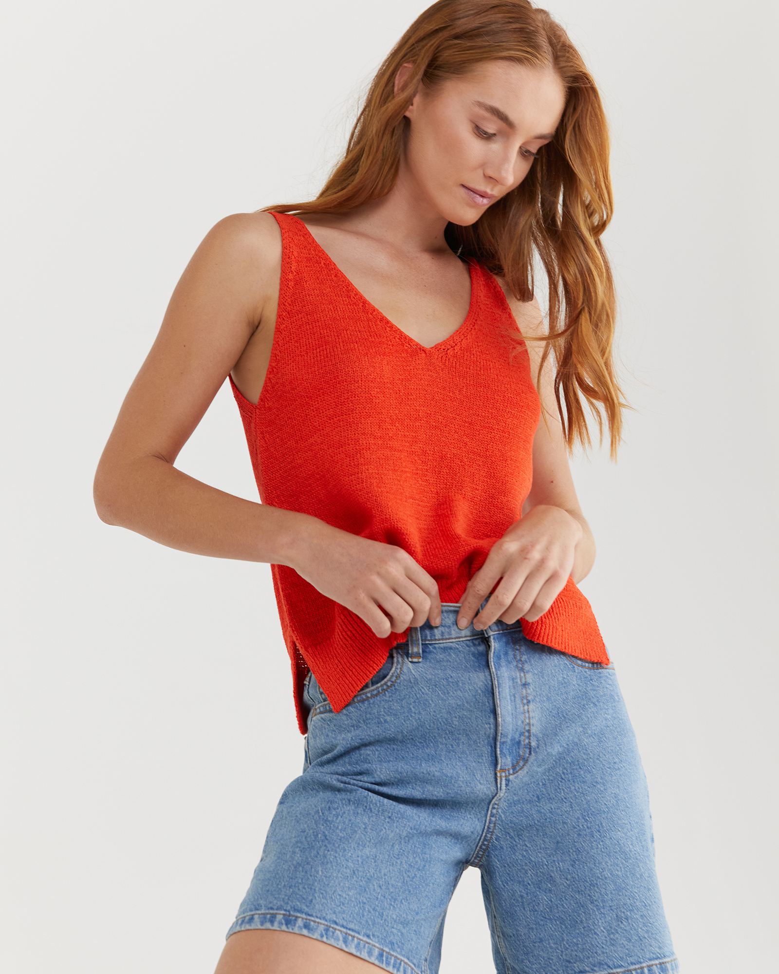 Jose Tape Yarn Singlet