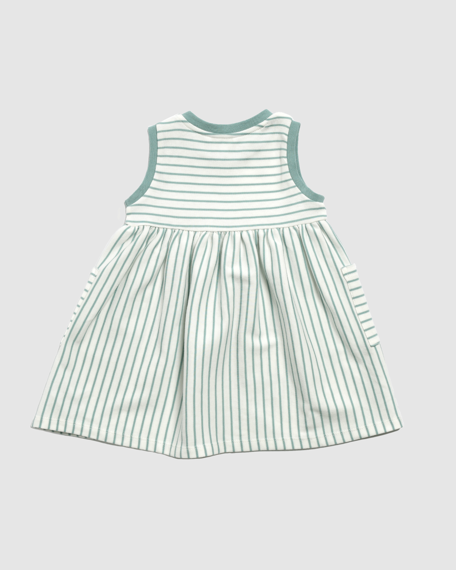 Cleo Stripe Cotton Baby Dress