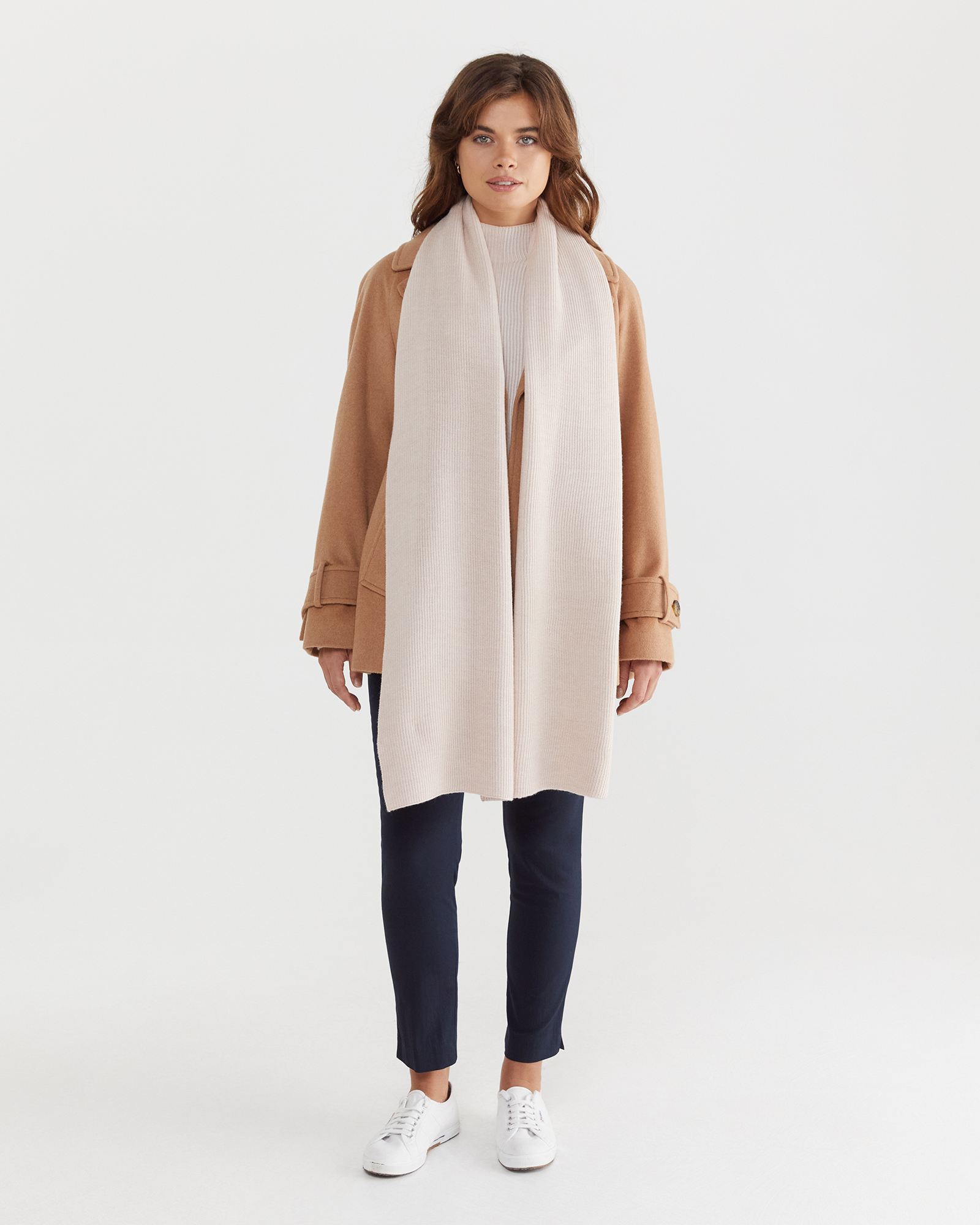 Two Tone Merino Scarf