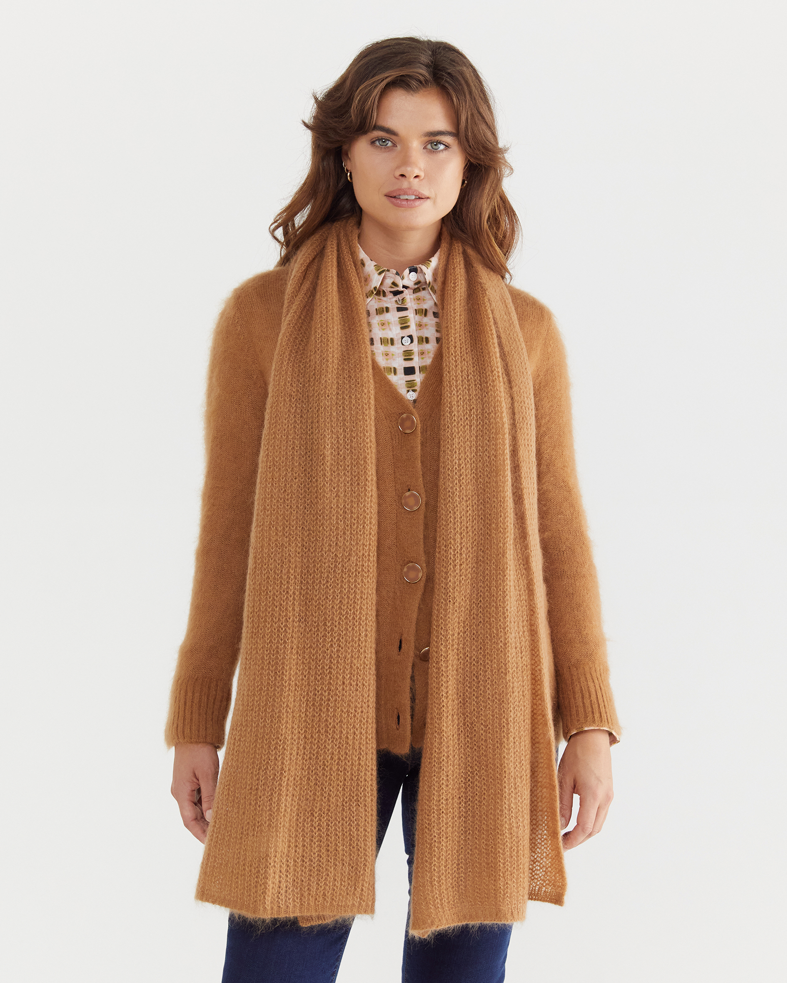 Tatiana Mohair Scarf