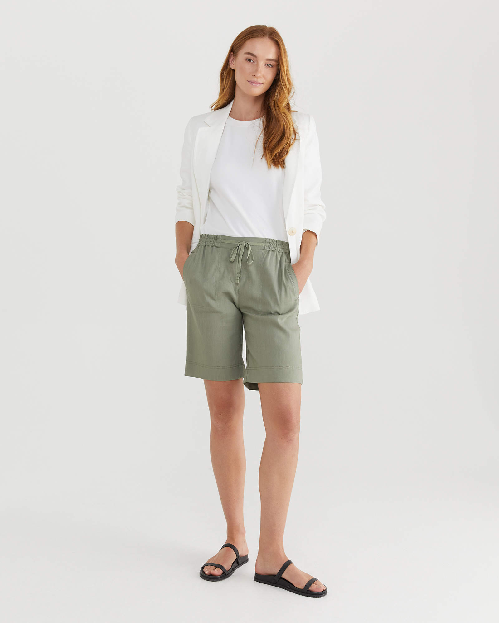 Rosa Linen Short