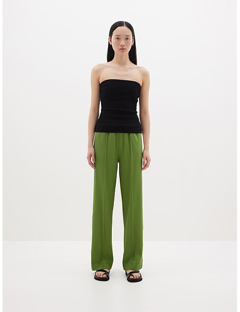 TWILL STRIPE DETAIL PANT