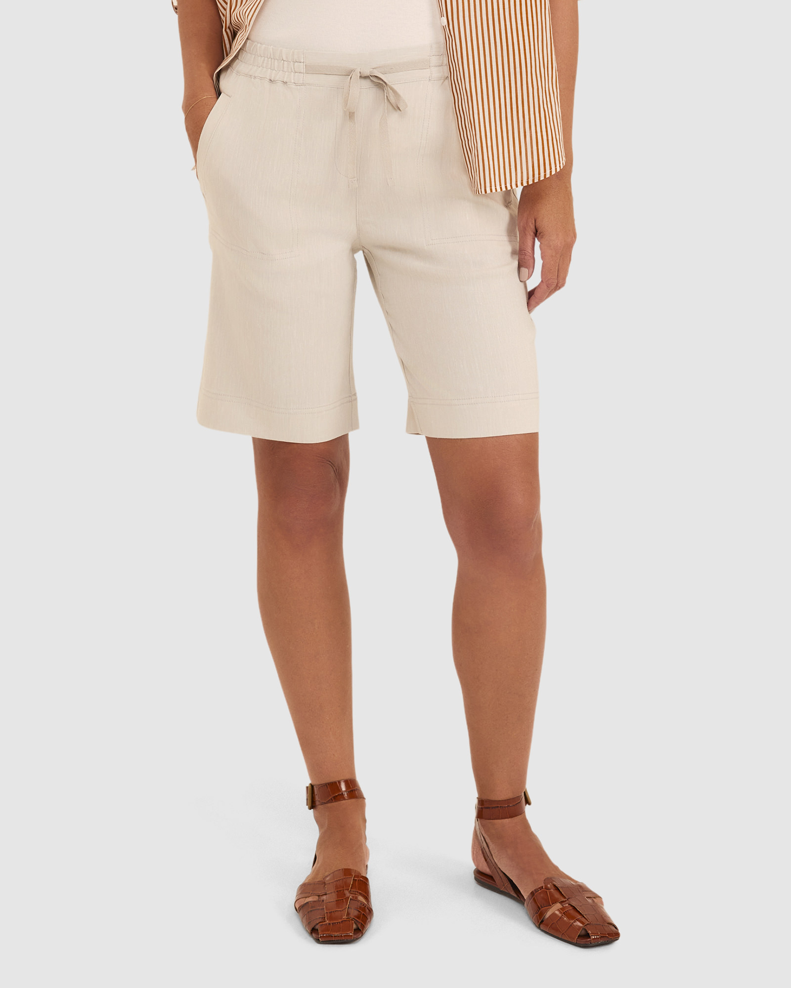 Rosa Linen Short