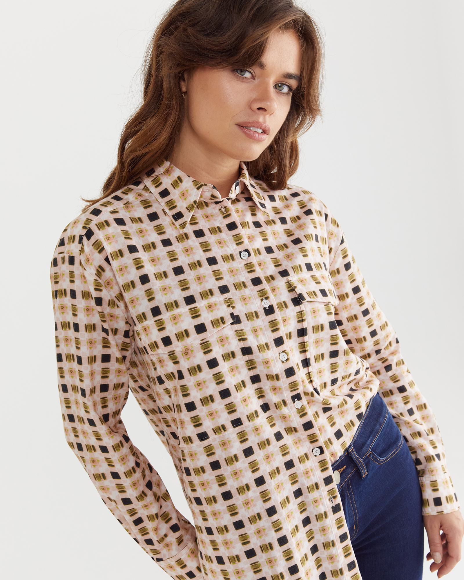 Neo Check Flannel Shirt