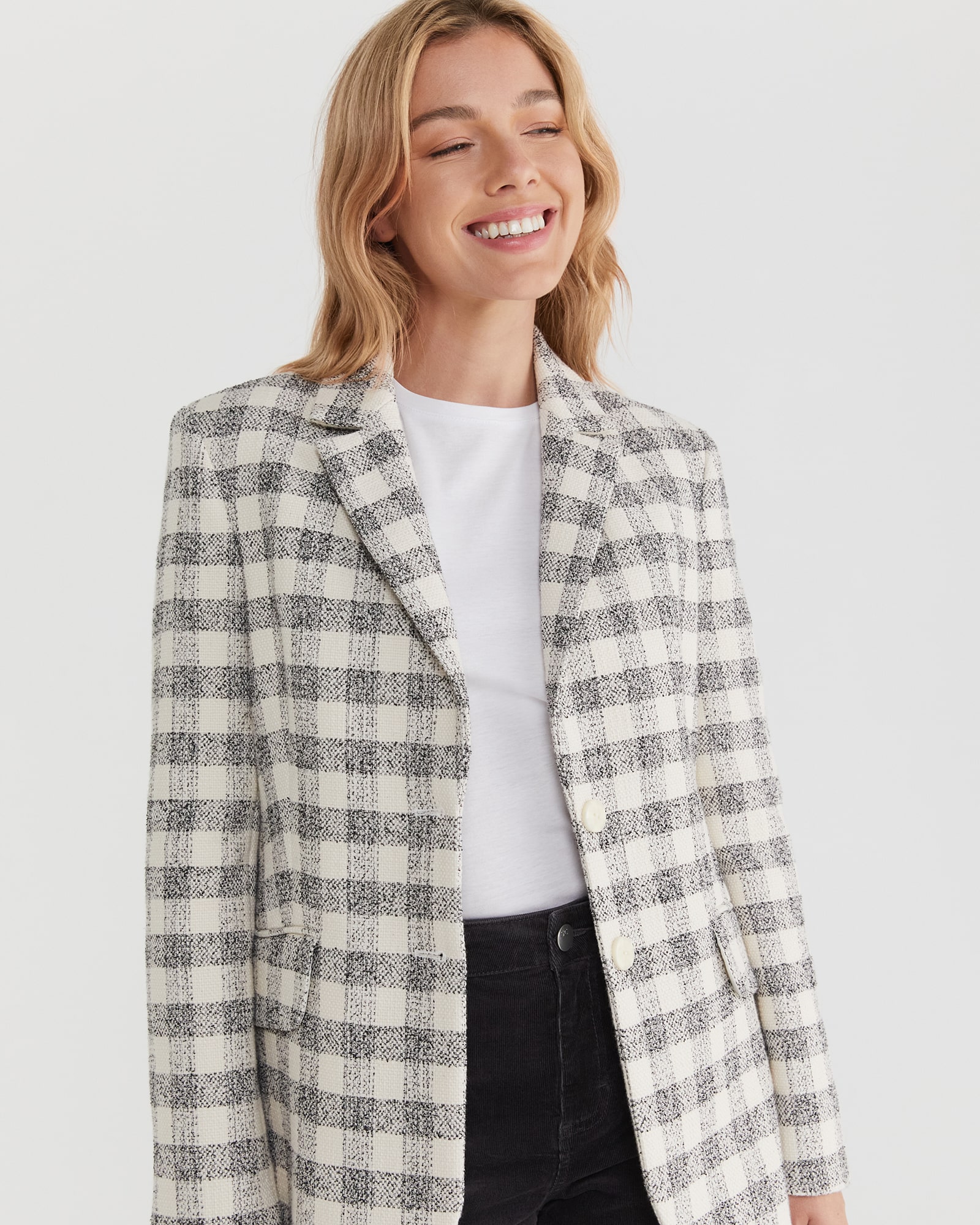 Cotton Crew 3/4 Sleeve T-Shirt