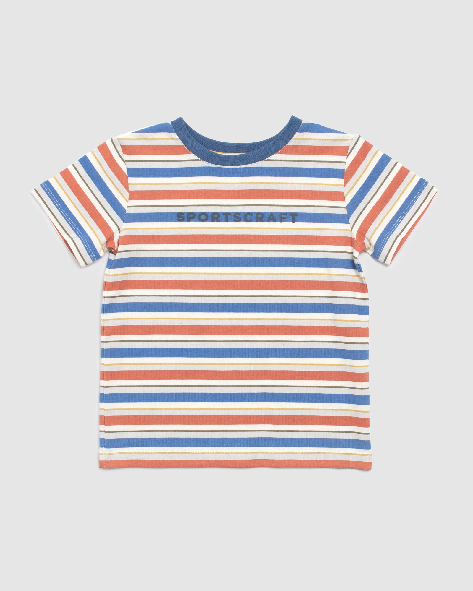 Tommy Stripe Cotton Tee
