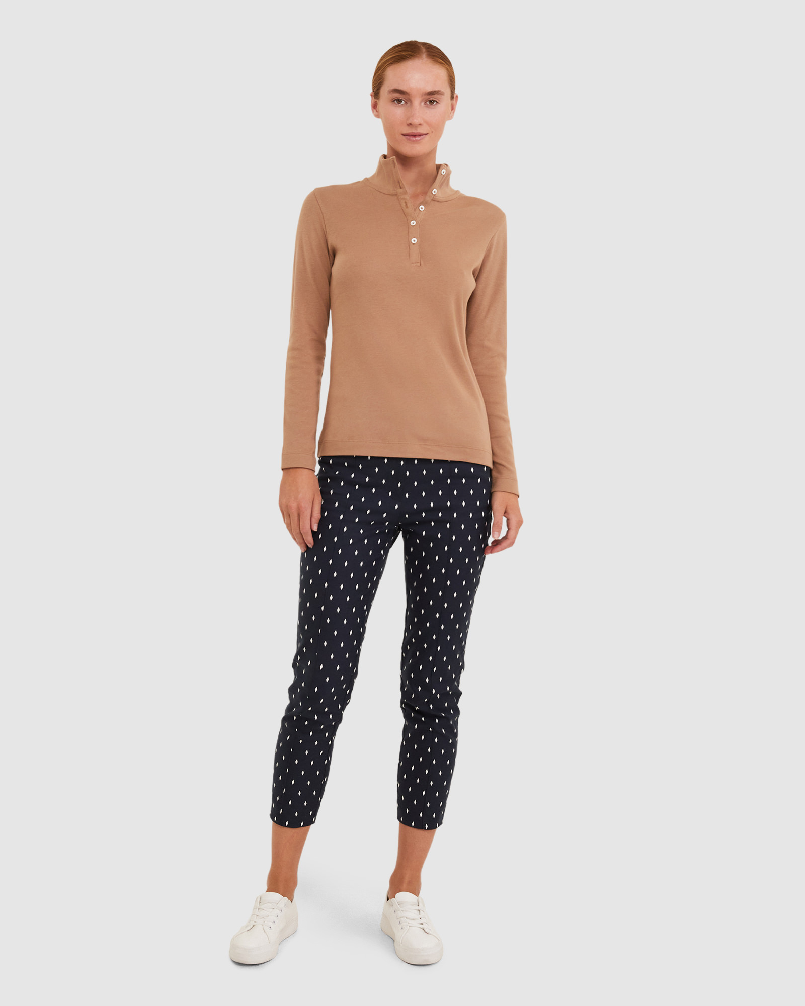 Lucy Funnel Neck Top