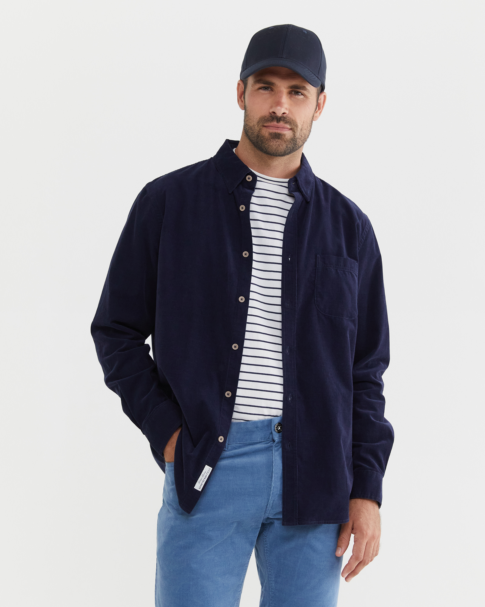 Griffiths Cord Regular Shirt