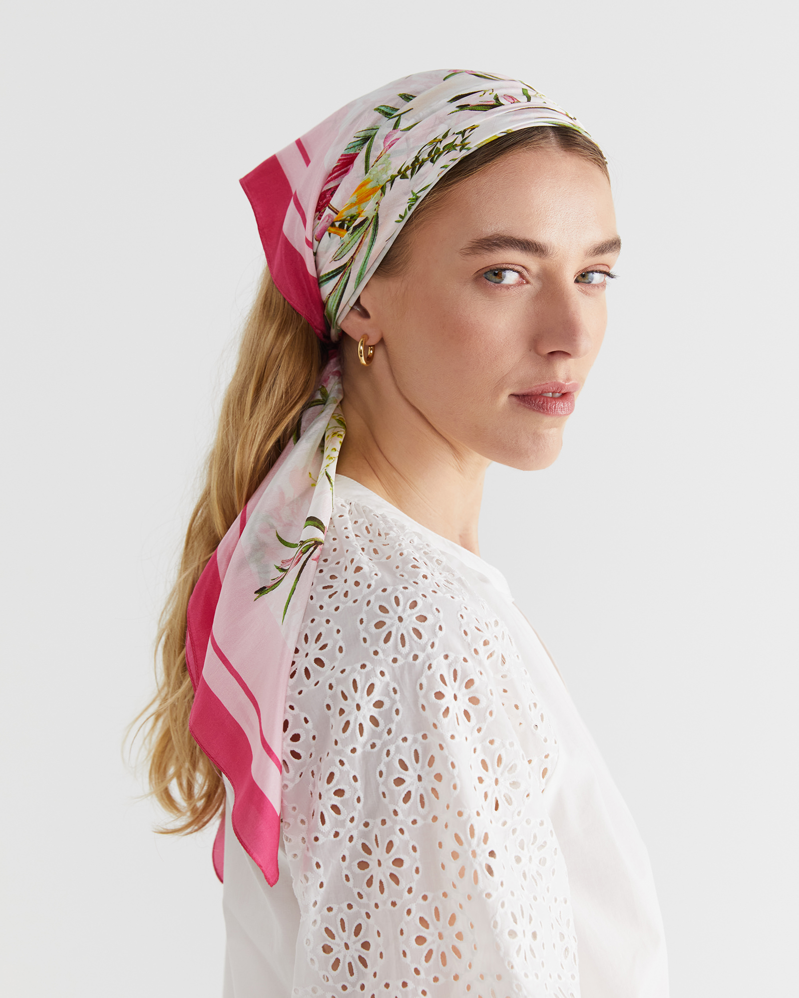 Wildflower Silk Scarf