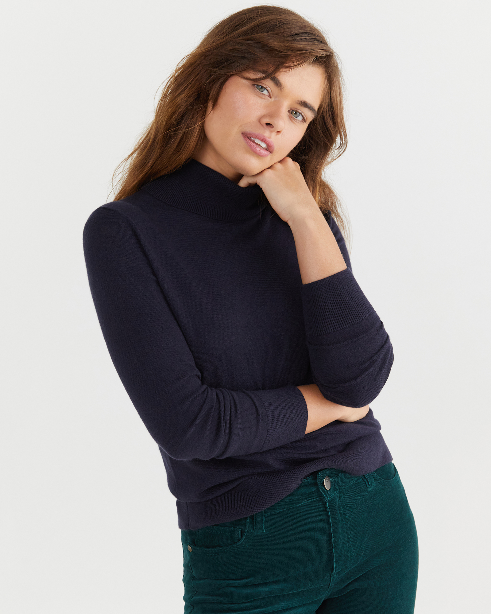 Laurina Turtle Neck Knit