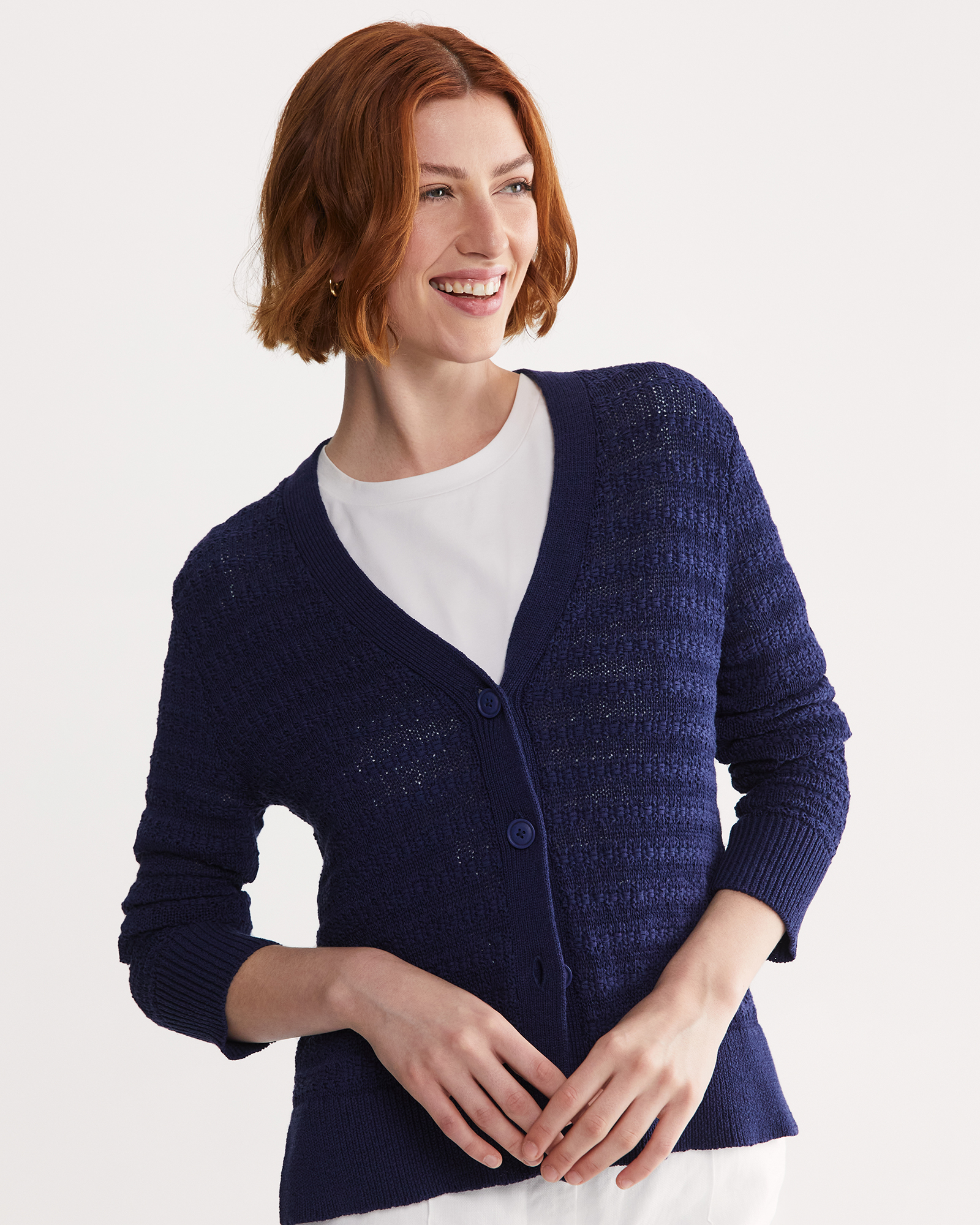 Josie Tape Yarn Cardigan