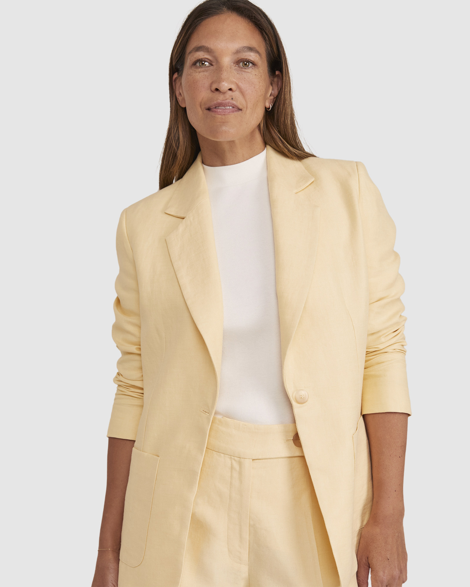 Freya Linen Blazer