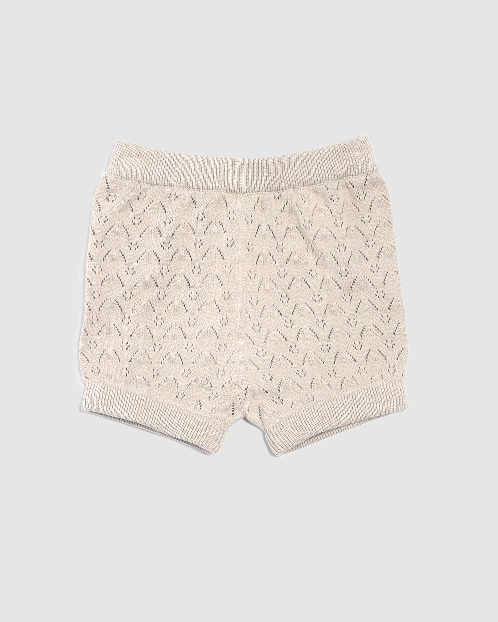 Prue Pointelle Knit Baby Short