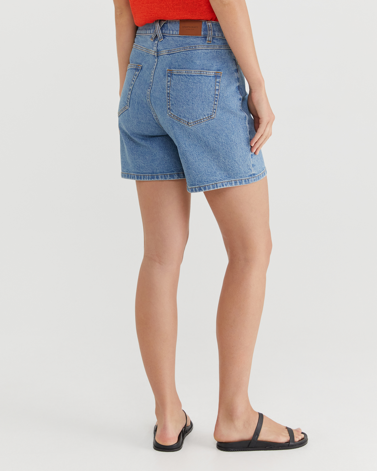Lari Denim Shorts