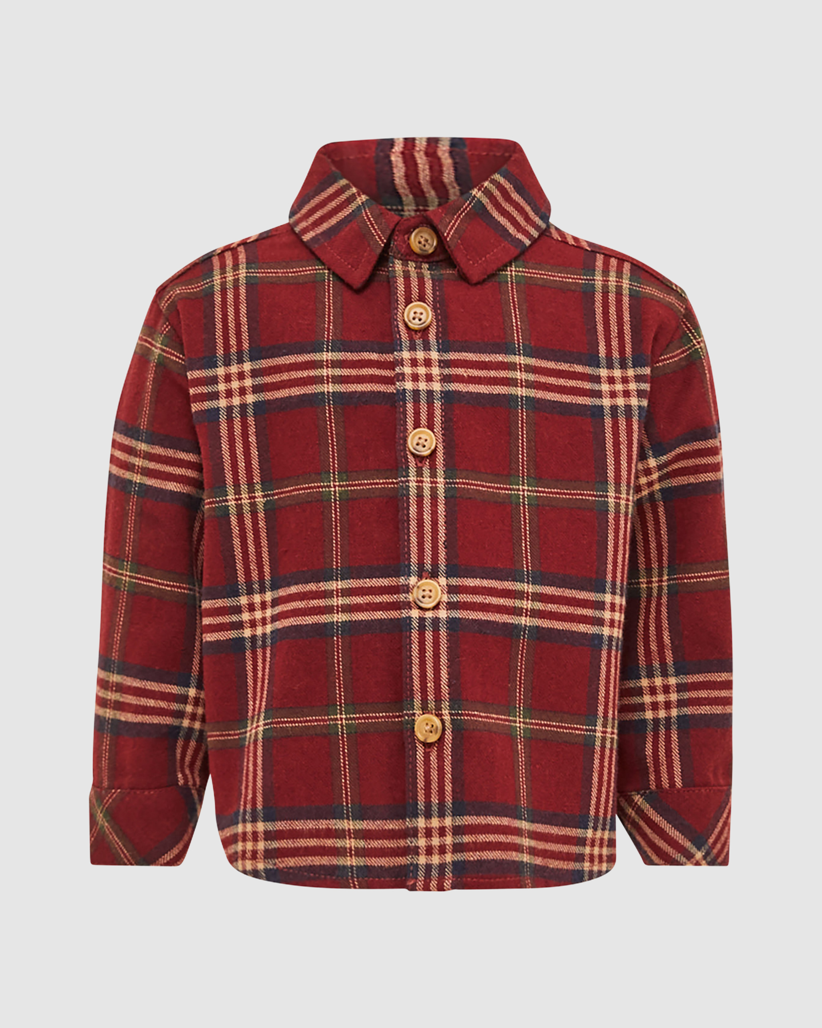 Chris Cotton Check Baby Shirt