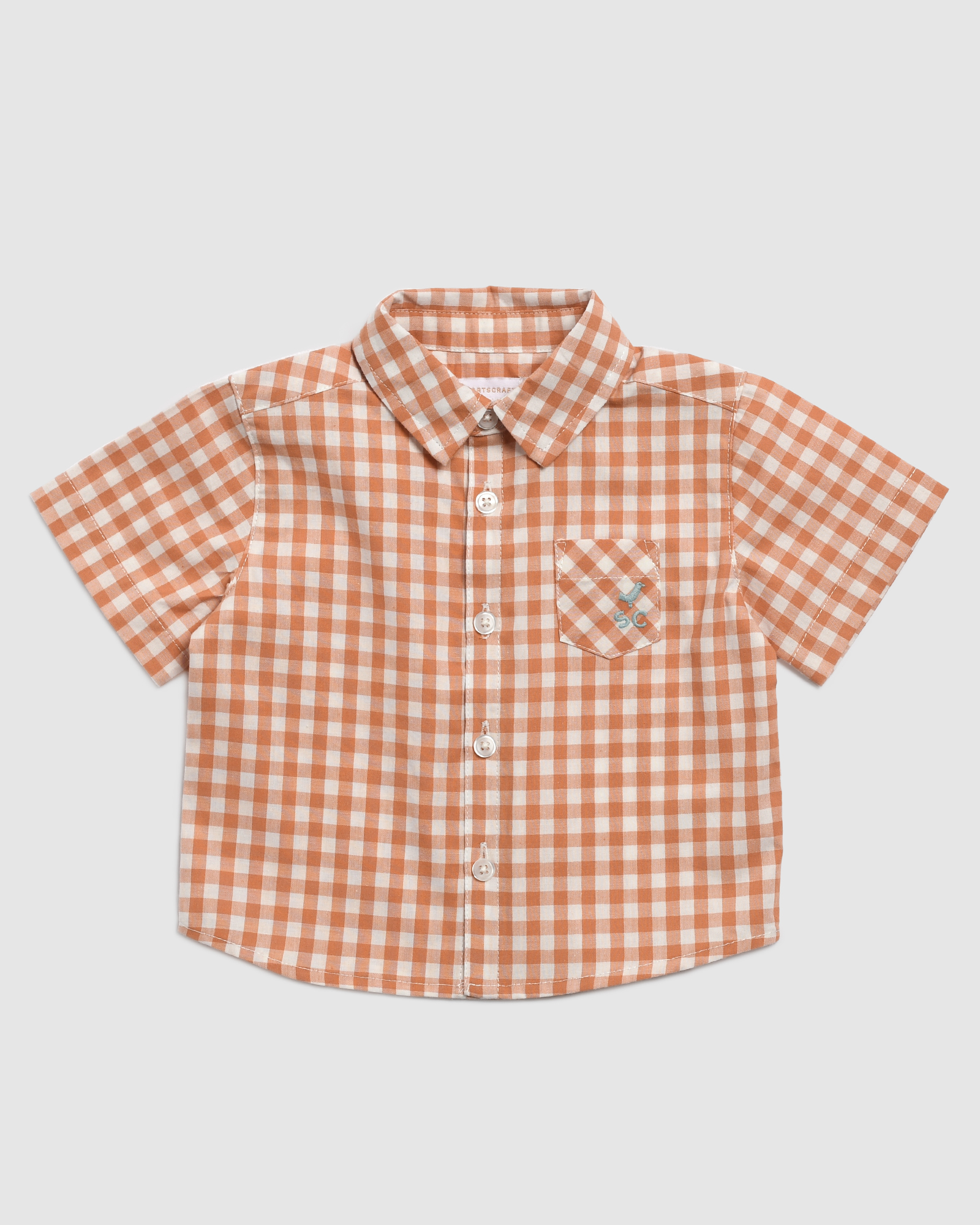 Garry Gingham Cotton Shirt