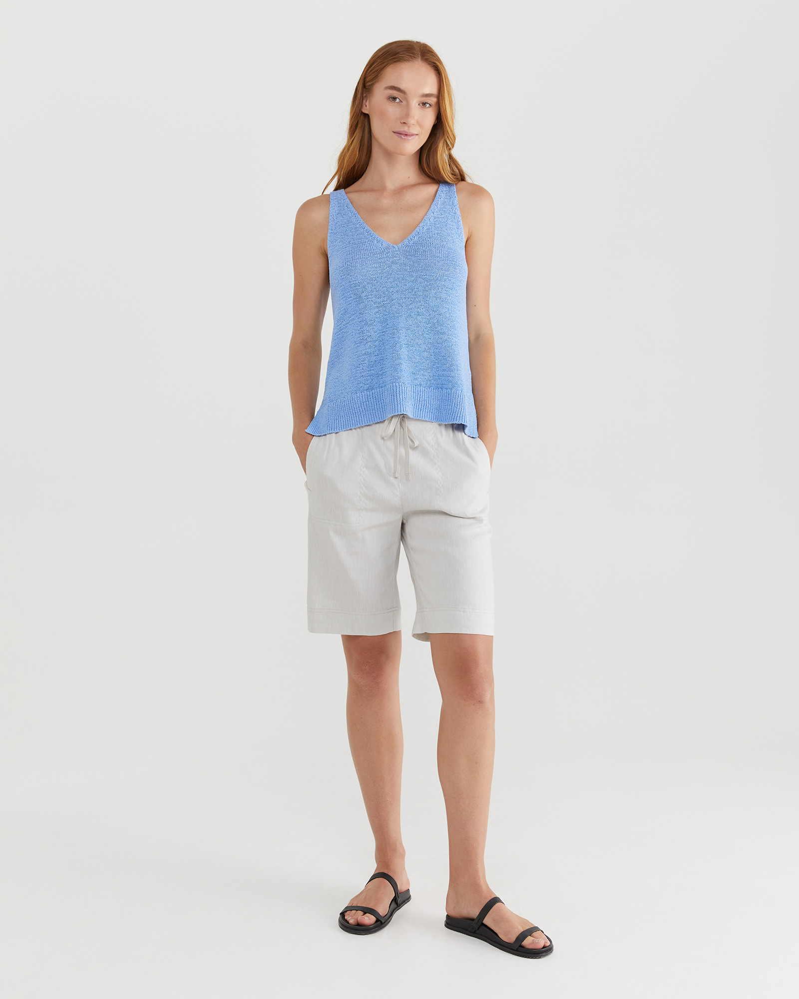 Rosa Linen Short