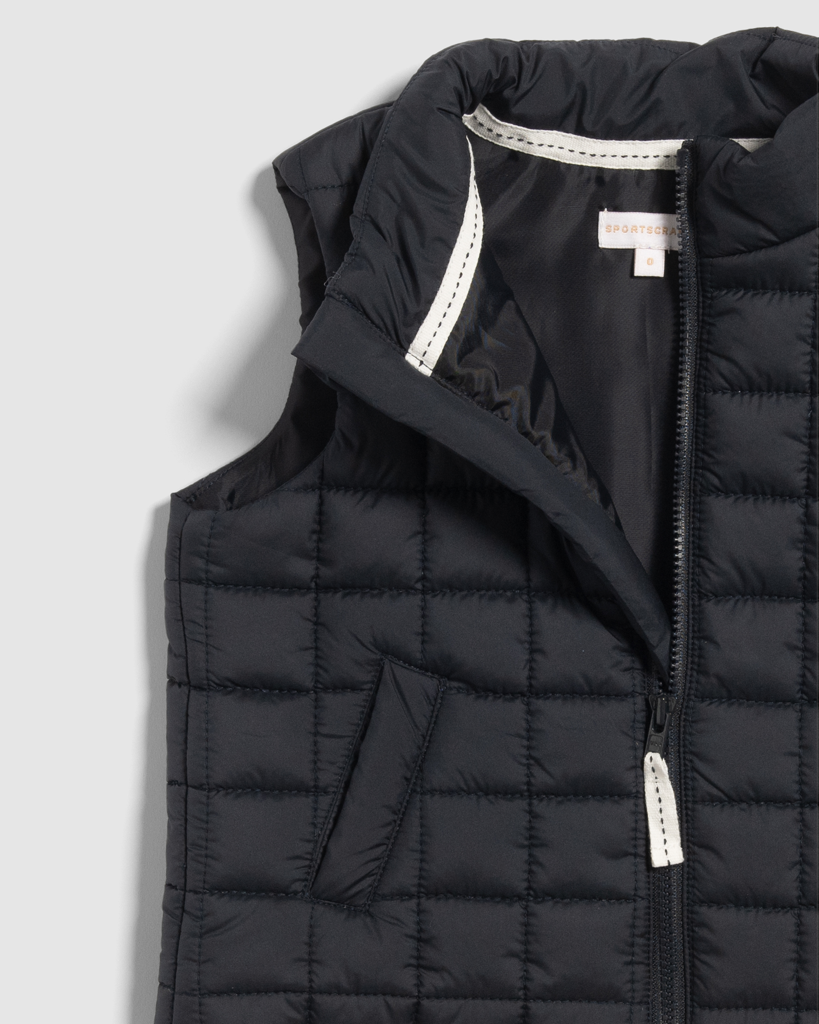 Quinn Quilted Baby Puffer Vest