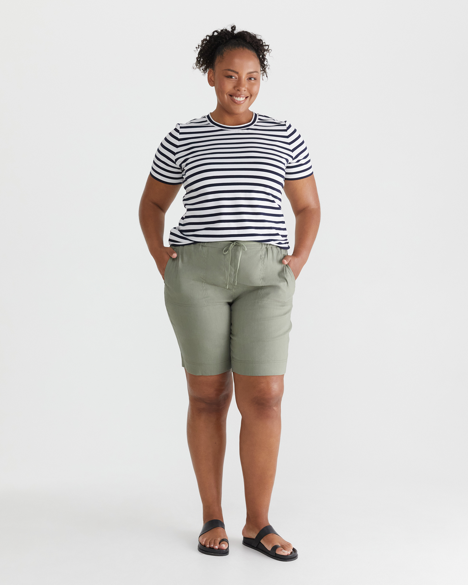 Rosa Linen Short