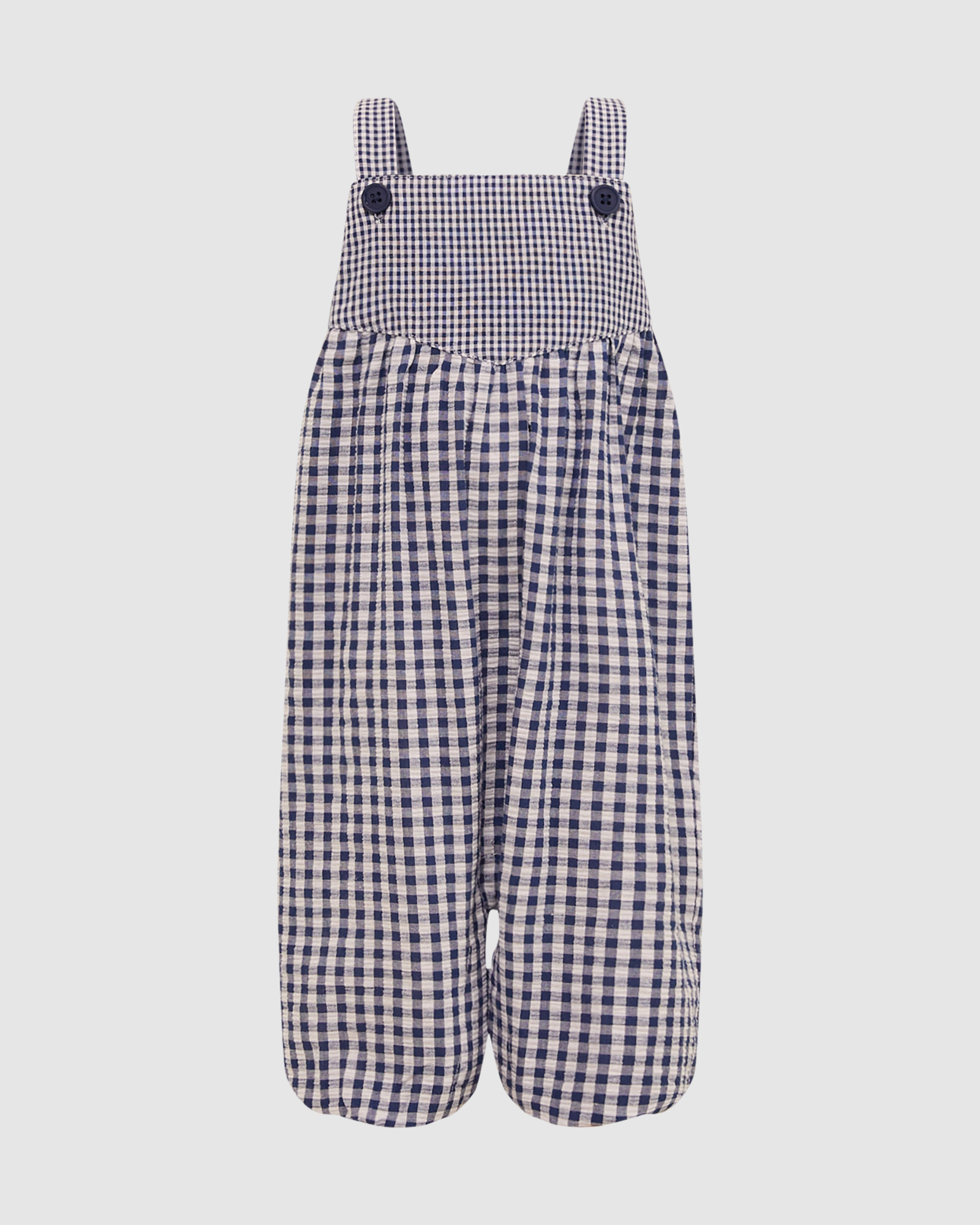 Cece Seersucker Baby Romper