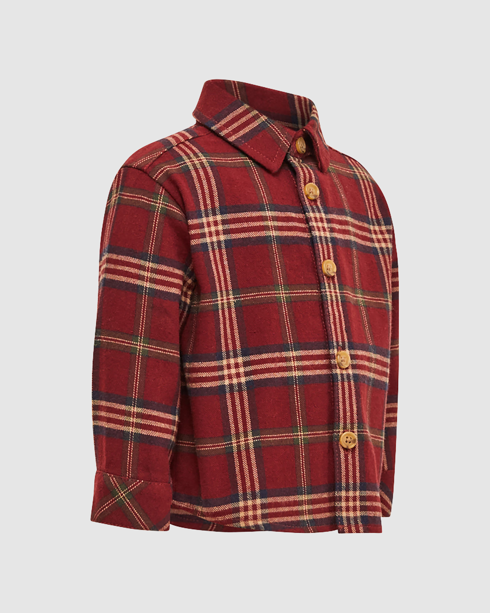Chris Cotton Check Baby Shirt