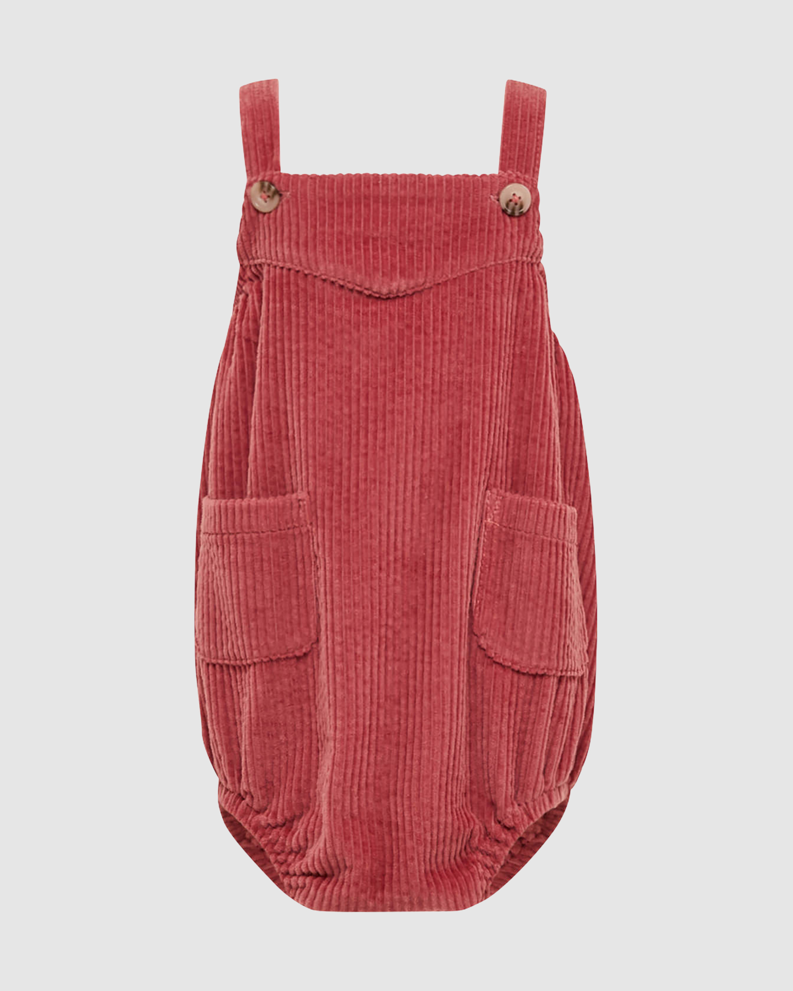 Billie Cotton Cord Baby Romper