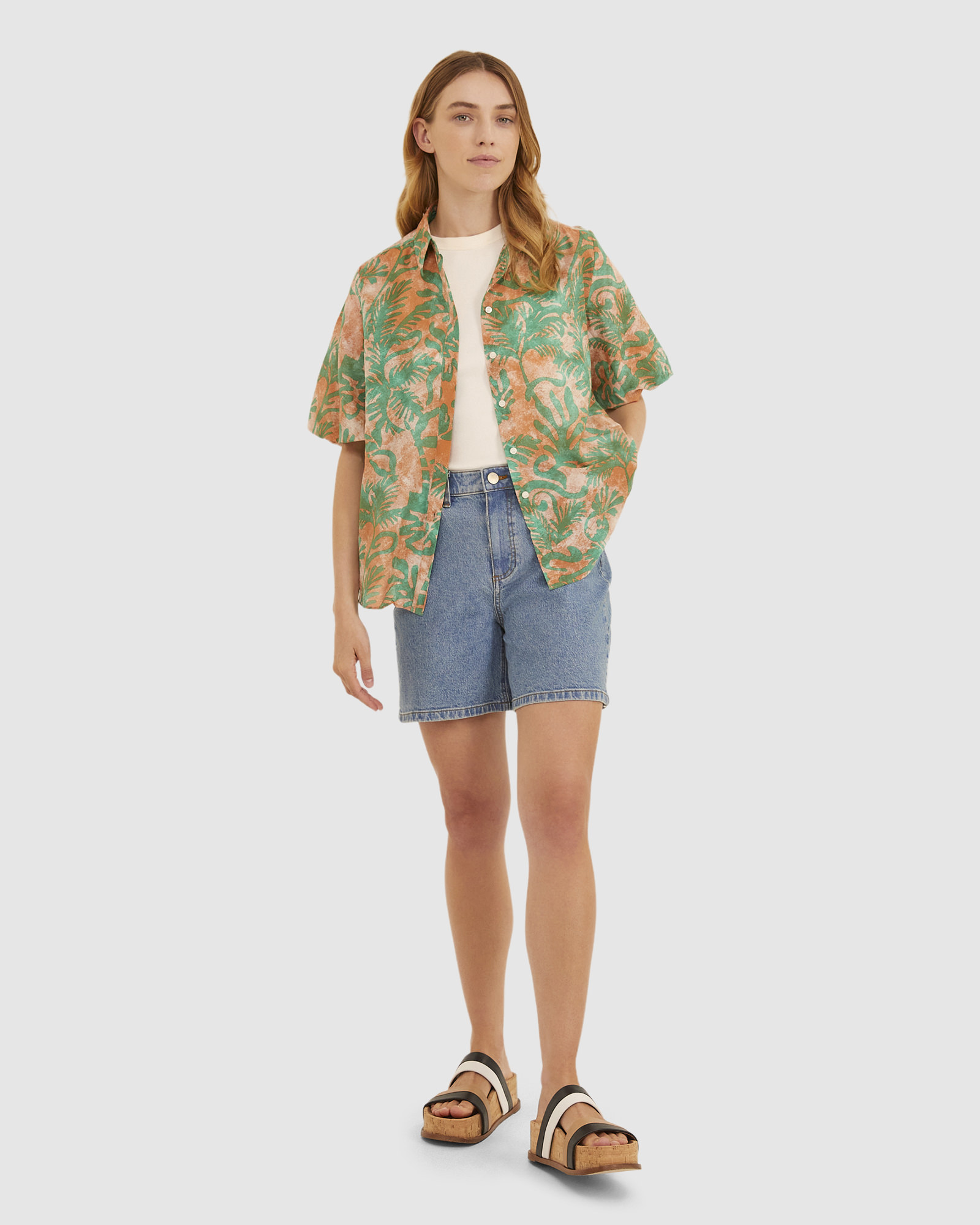 Beata Cotton Silk Shirt