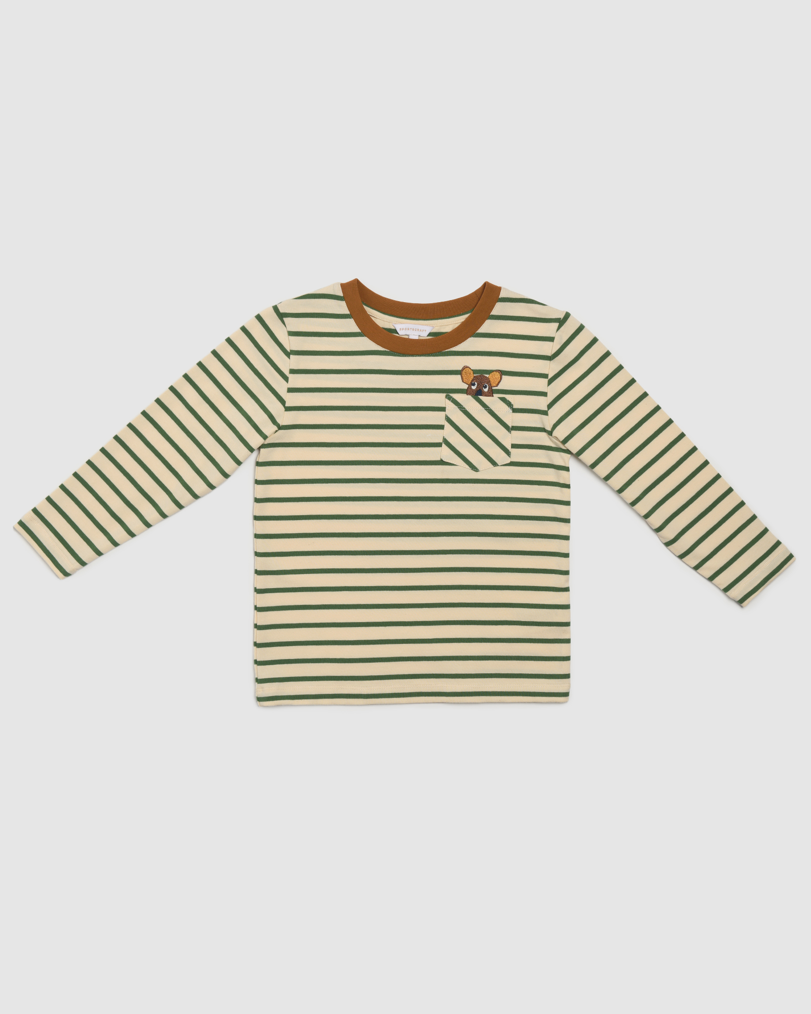 Tommy Stripe Cotton Long Sleeve Tee