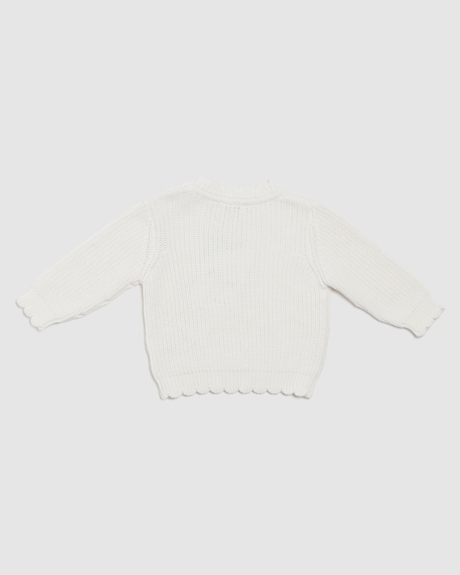 Sally Scallop Cotton Knit