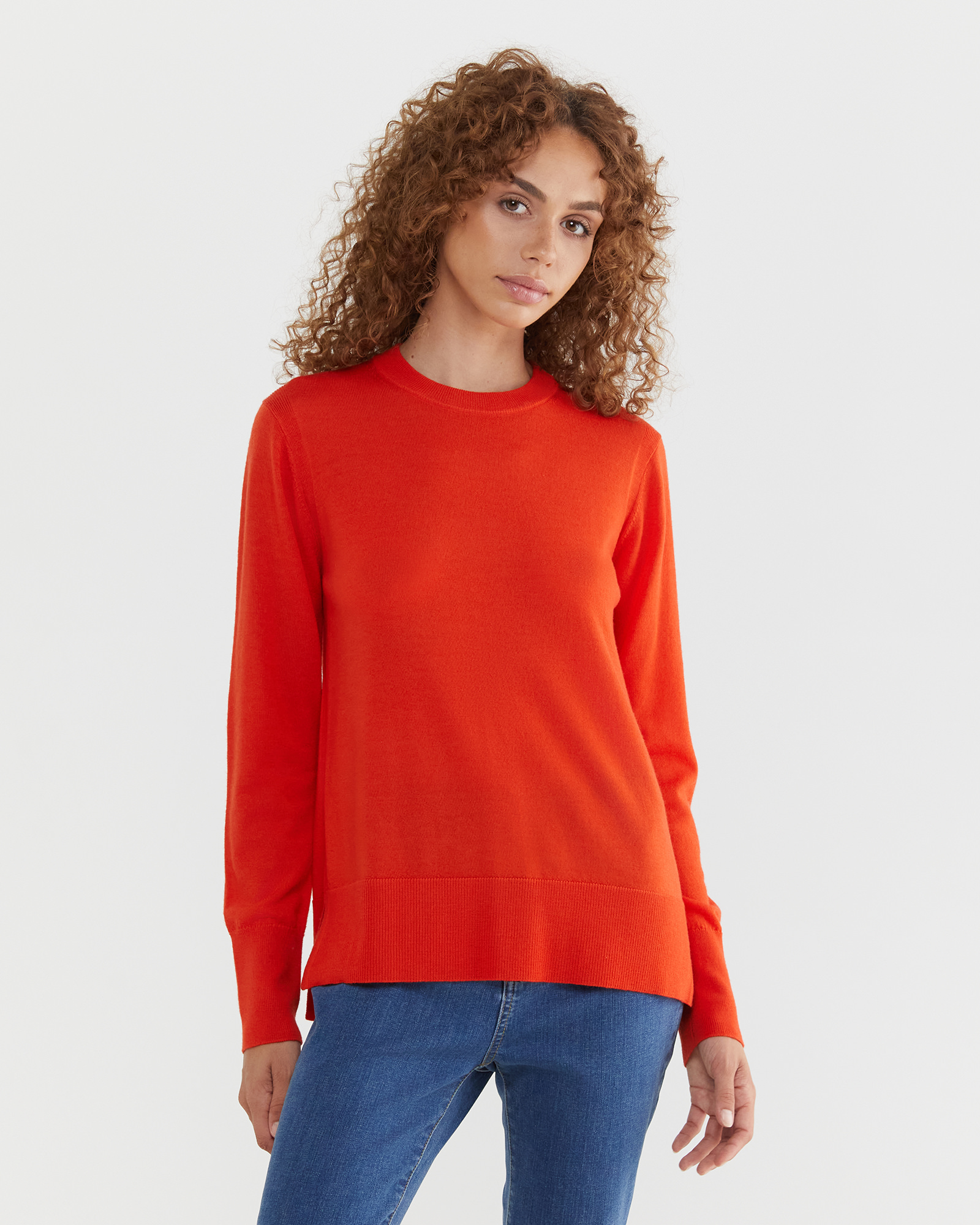 Merino Wool Long Sleeve Knit