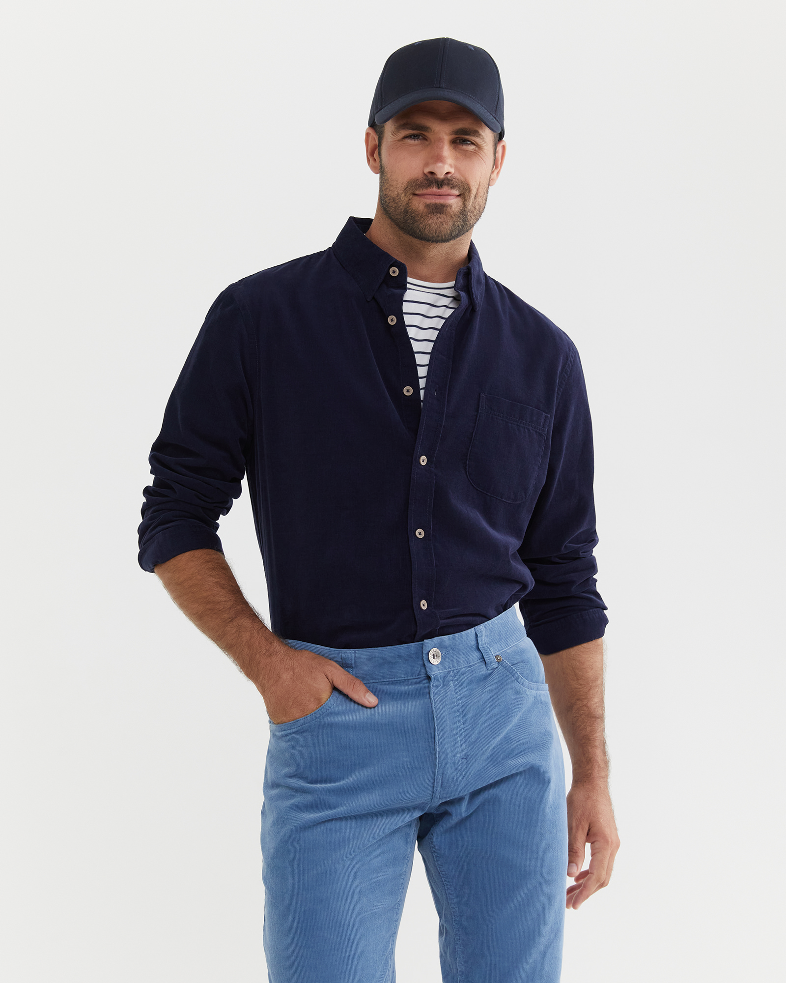 Griffiths Cord Regular Shirt