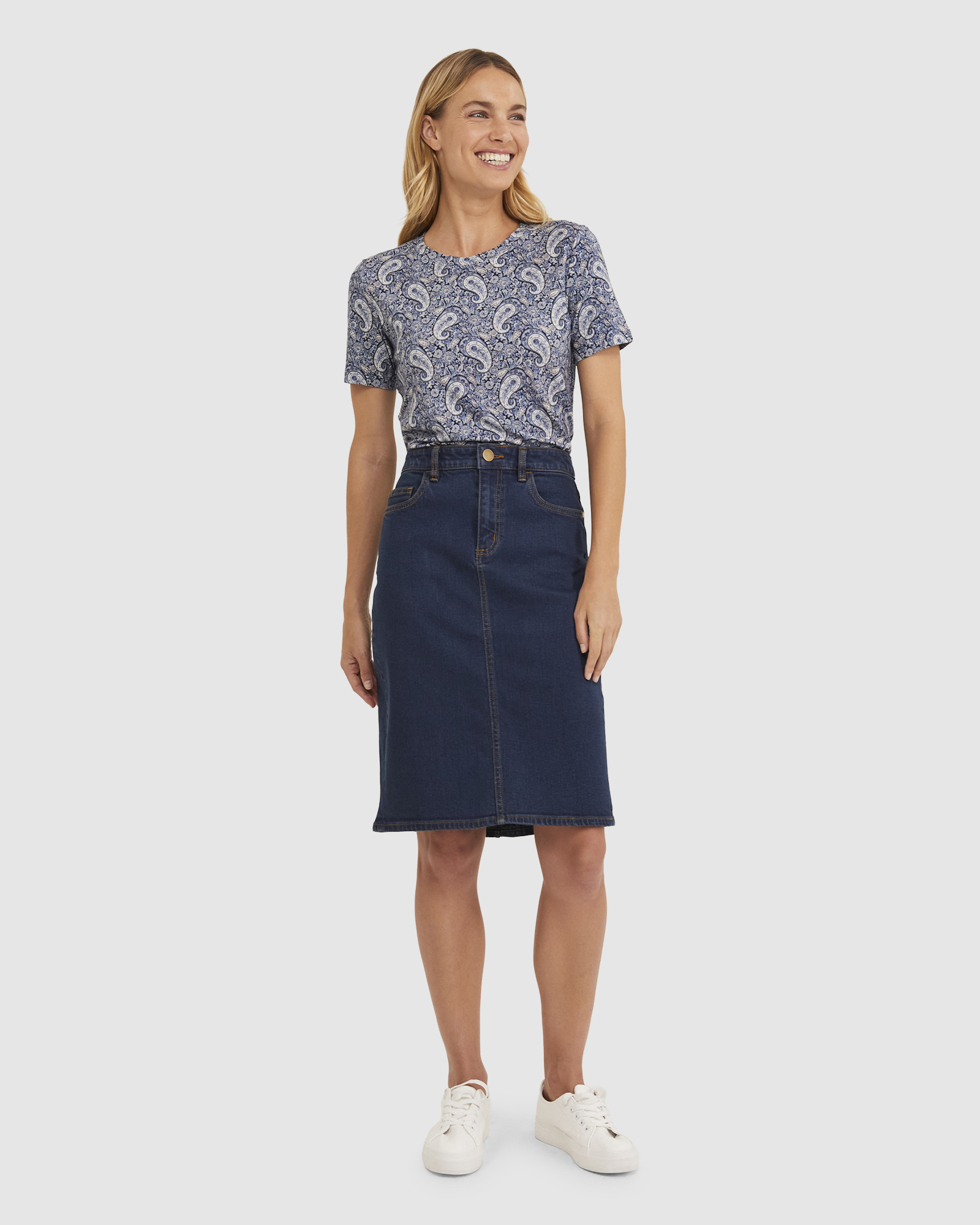 Brodie Denim Skirt
